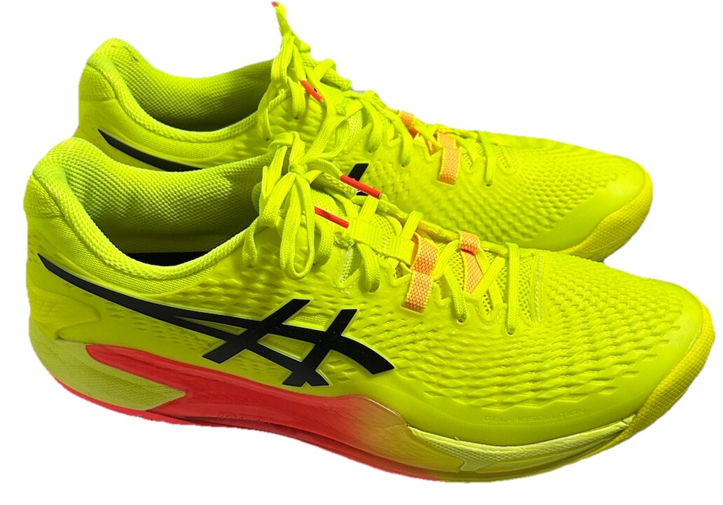 ASICS SKY ELITE FF MT 3 PARIS 1051A084 750 Safety Yellow Black Volleyball Shoes