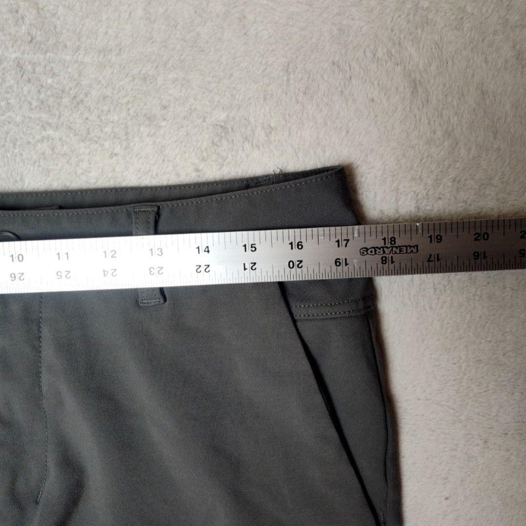 BYLT Pants Mens Large Gray Chino Slim Stretch Everyday 2.0 Casual Work Tech