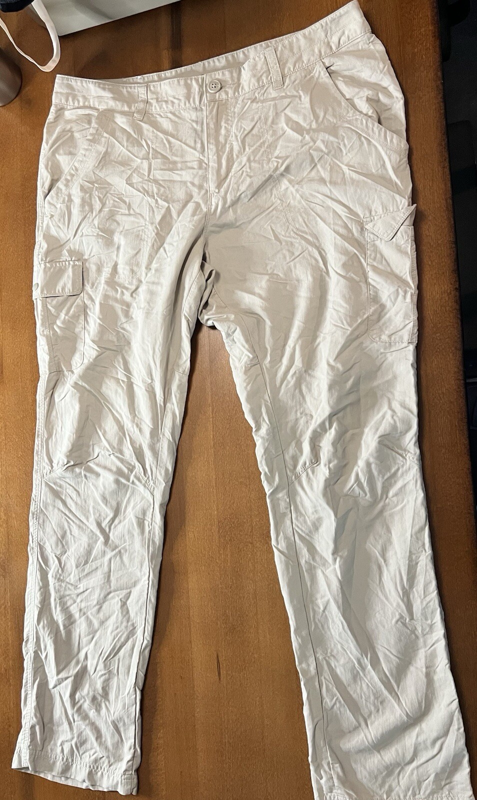 Columbia Omni-Shield Pants Advanced Repellency 16 Khaki Outdoor Hiking Fishing