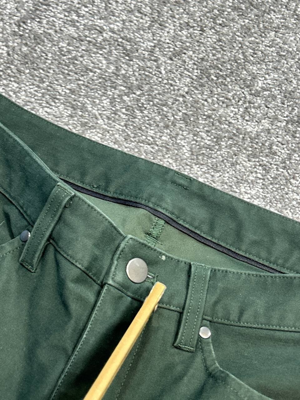 Lululemon ABC Utilitech Pants Mens 30 Green Chino Slim Fit Abrasion Resistant