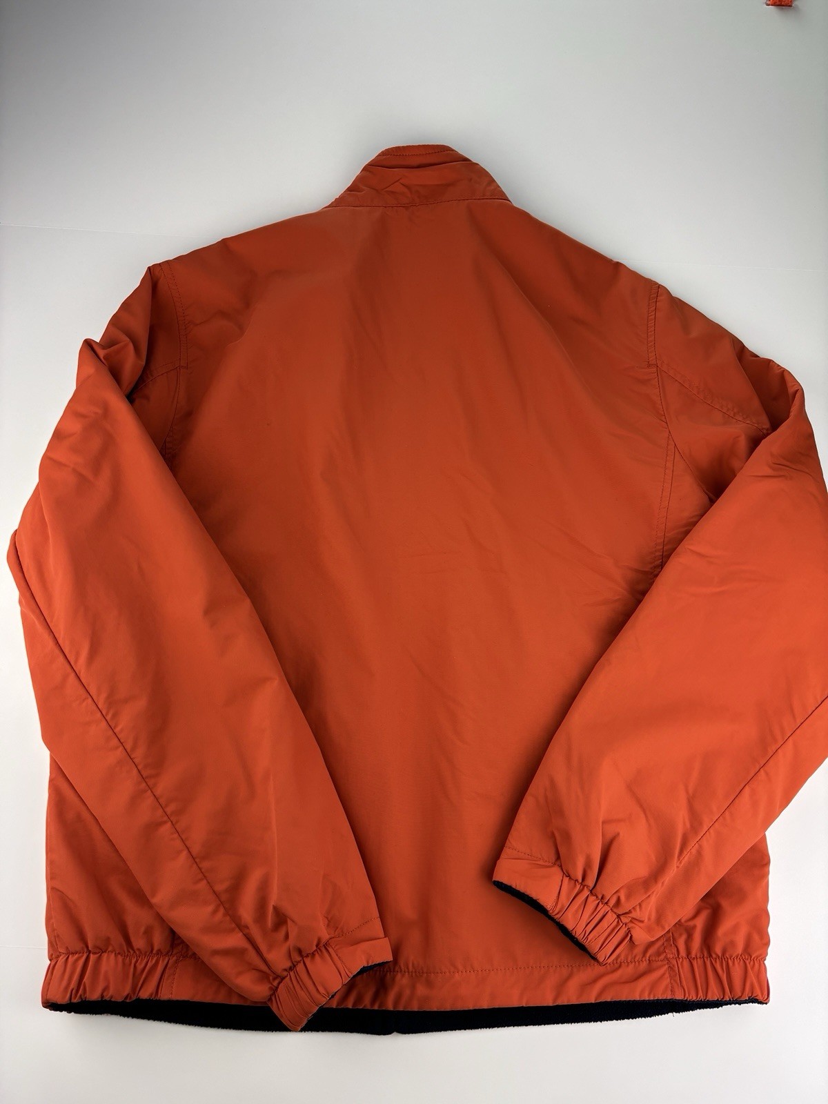 Brooks Brother Jacket Reversible Orange Navy Medium