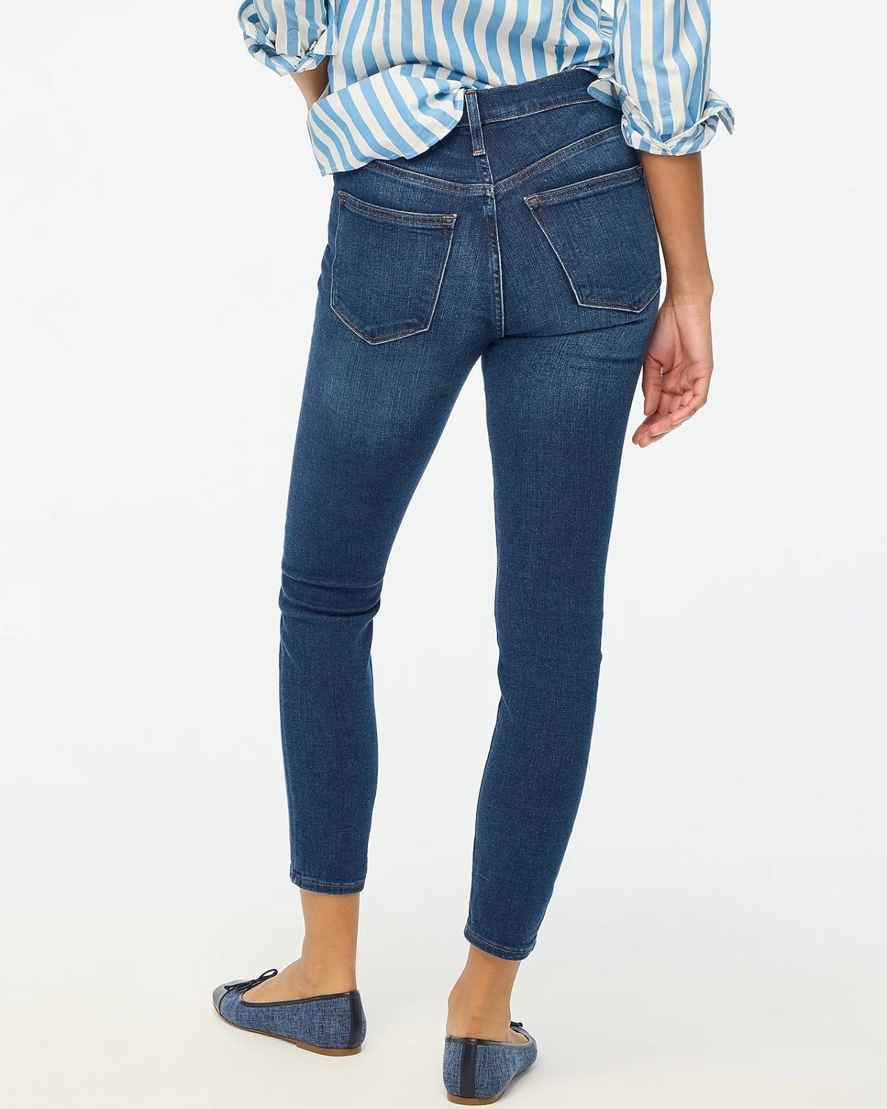 J.Crew Factory – 9″ mid-rise skinny jean in signature stretch – 29 or 8 NWT