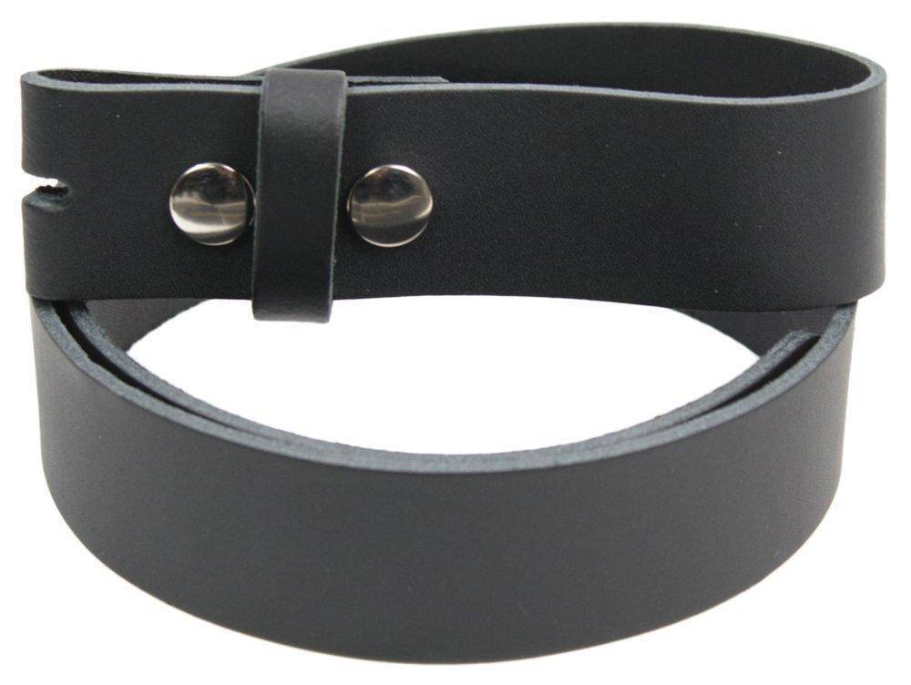 Genuine Leather Snap-on Belt Strap … (Please Choose – Color and Size) …