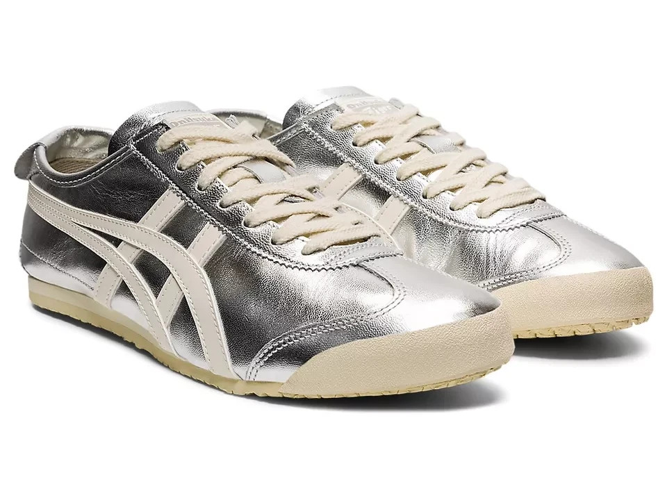 NEW Onitsuka Tiger MEXICO 66 1183B566 021 THL7C2 9399 Silver Off white
