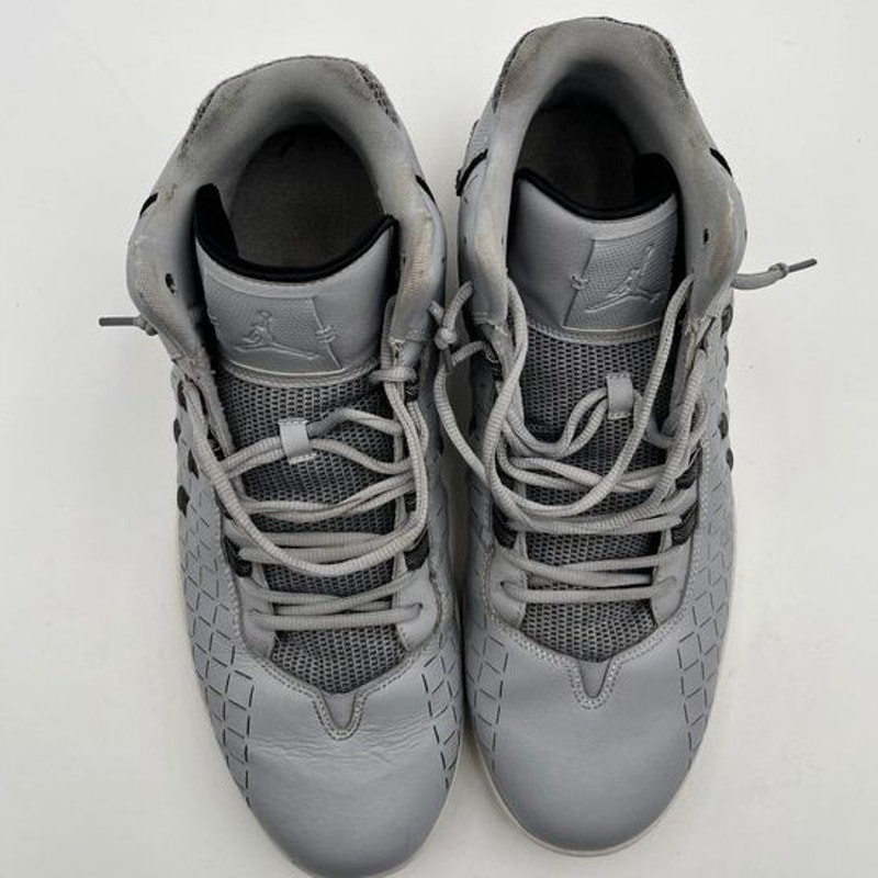 Air Jordan Illusion Wolf Grey Black White Mens Size 15 705141-003 Woven 2014