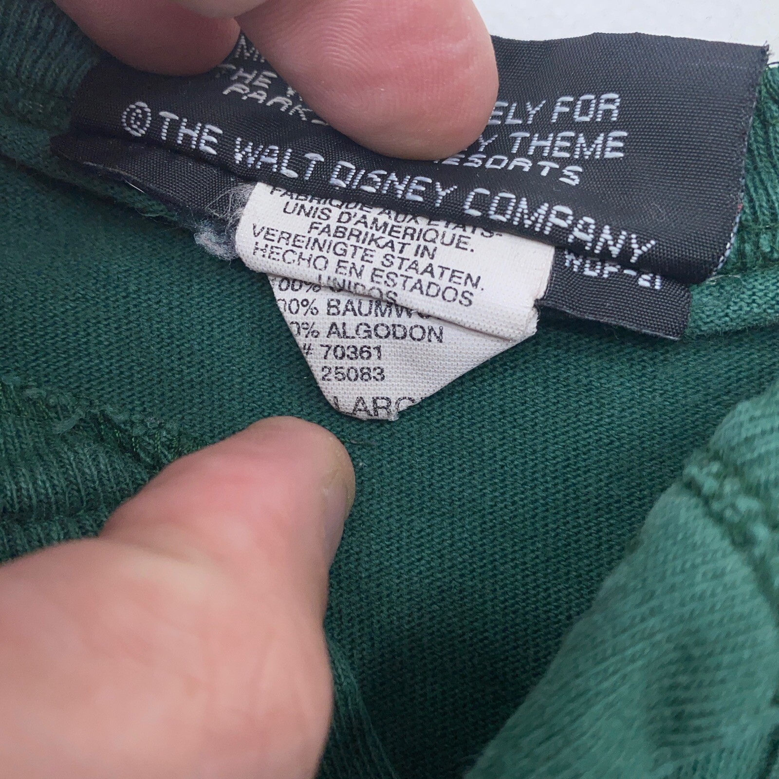 vtg 90s THE LION KING EMBROIDERED HENLEY WALT DISNEY T-Shirt 2XL timon pumbaa