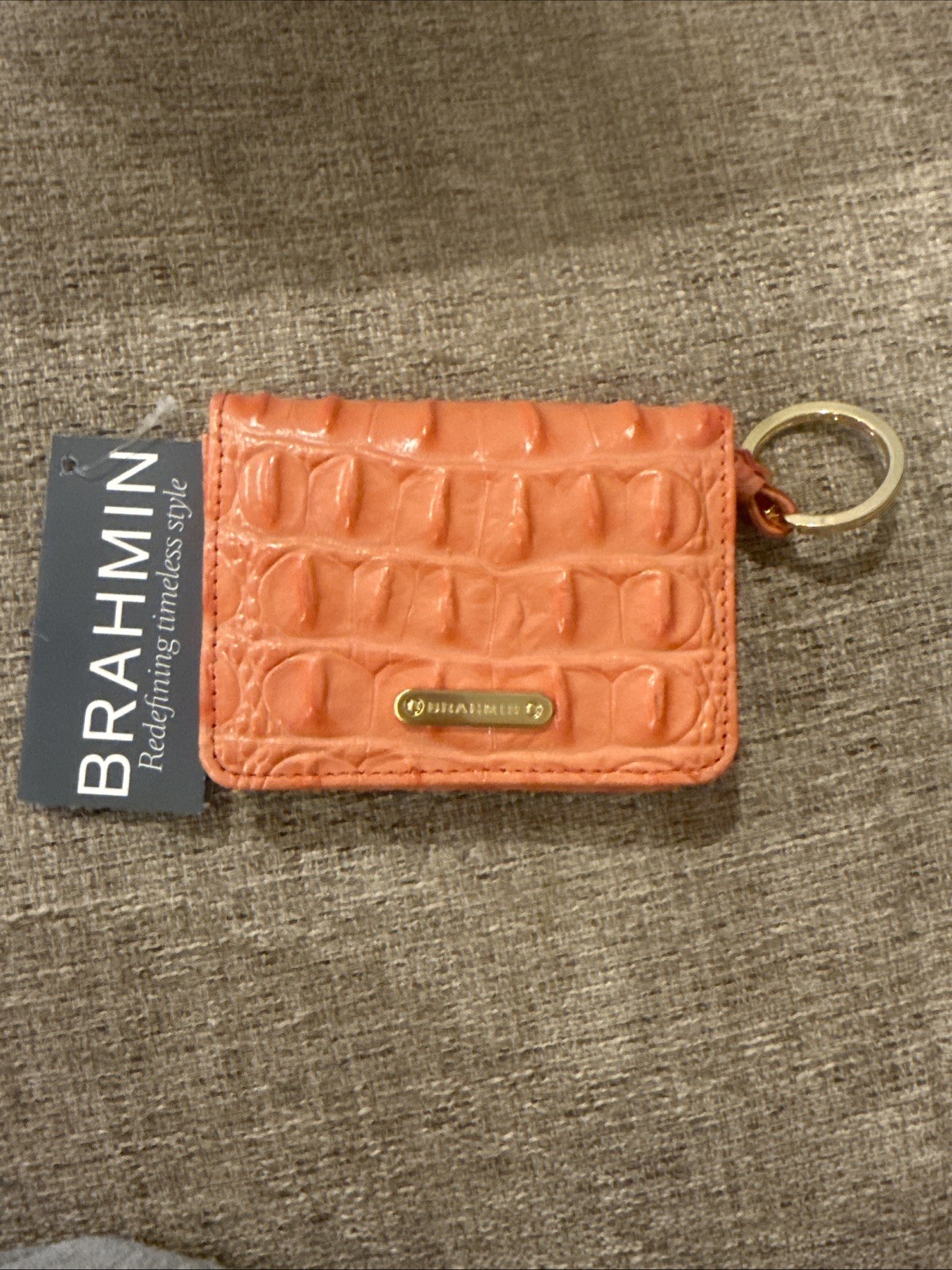 Brahmin Sunset Melbourne Mini Key Wallet.