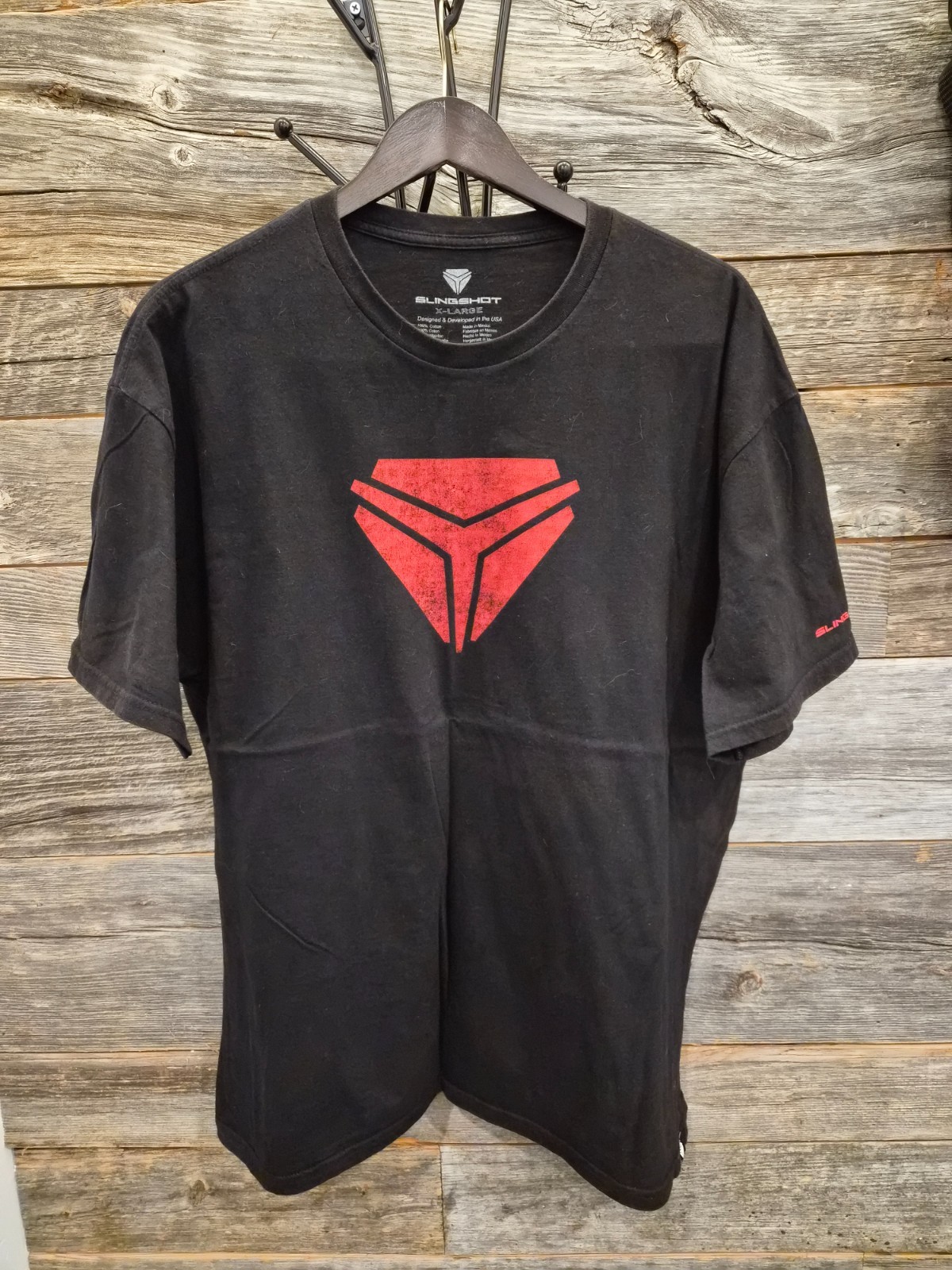 POLARIS SLINGSHOT MENS T SHIRT BLACK SIZE XL