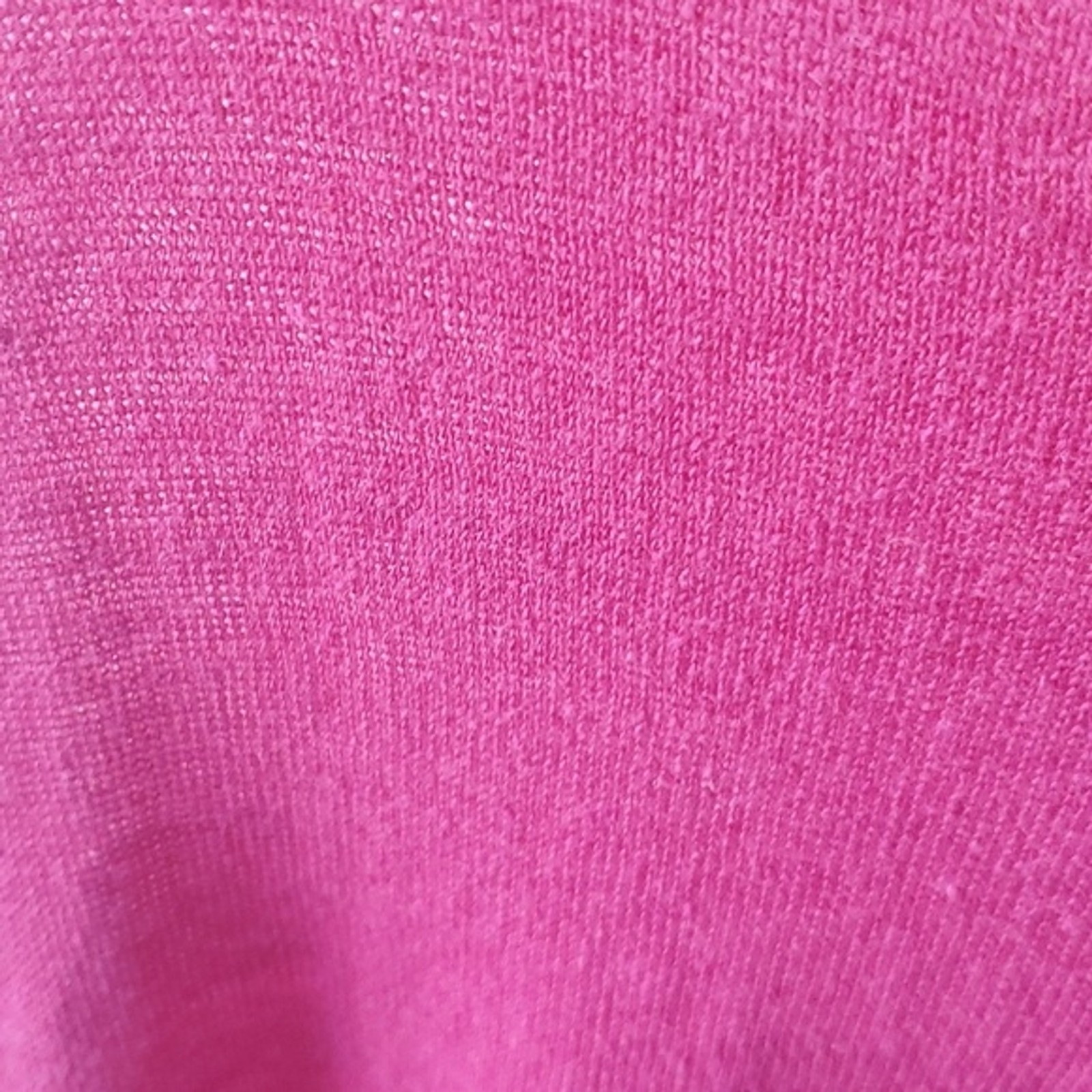 EILEEN FISHER 100% LINEN BRIGHT PINK SHORT SLEEVE SWEATER SIZE SMALL MINIMALIST