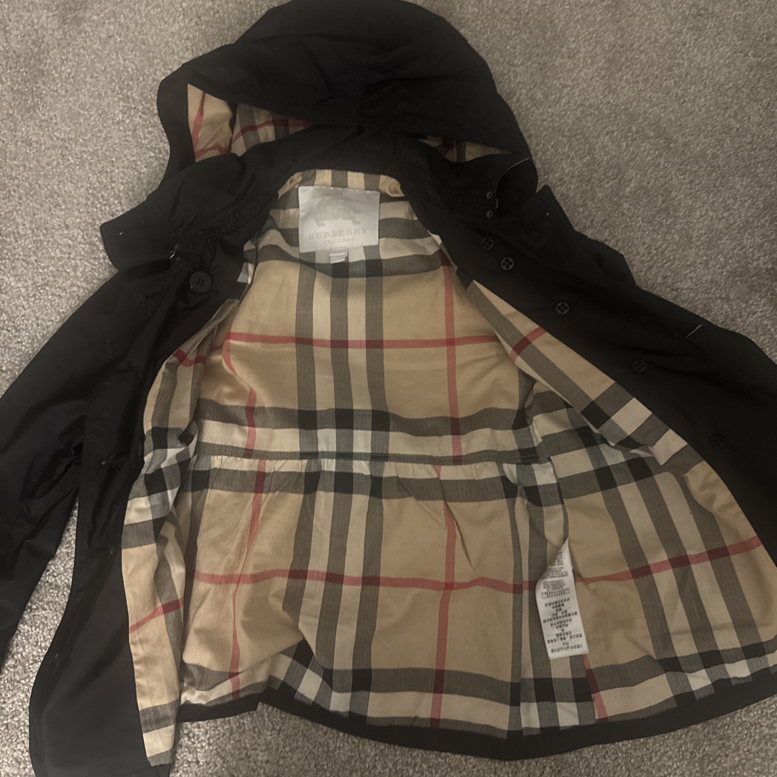 Kids Burberry Jacket