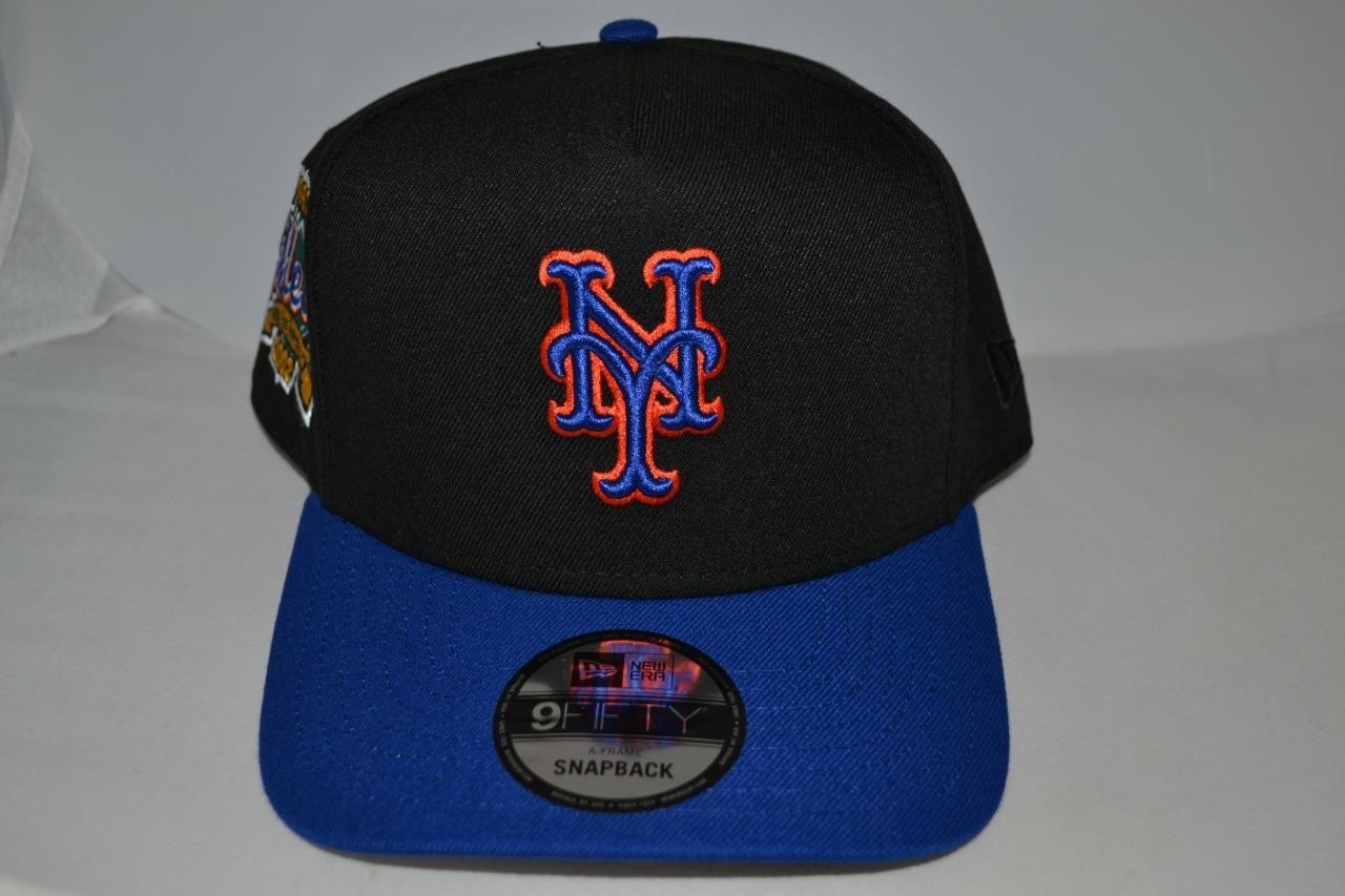 NEW ERA NEW YORK METS 950AF CURVED 40TH ANNIVERSARY 1962-2002 SNAPBACK GREEN NEW