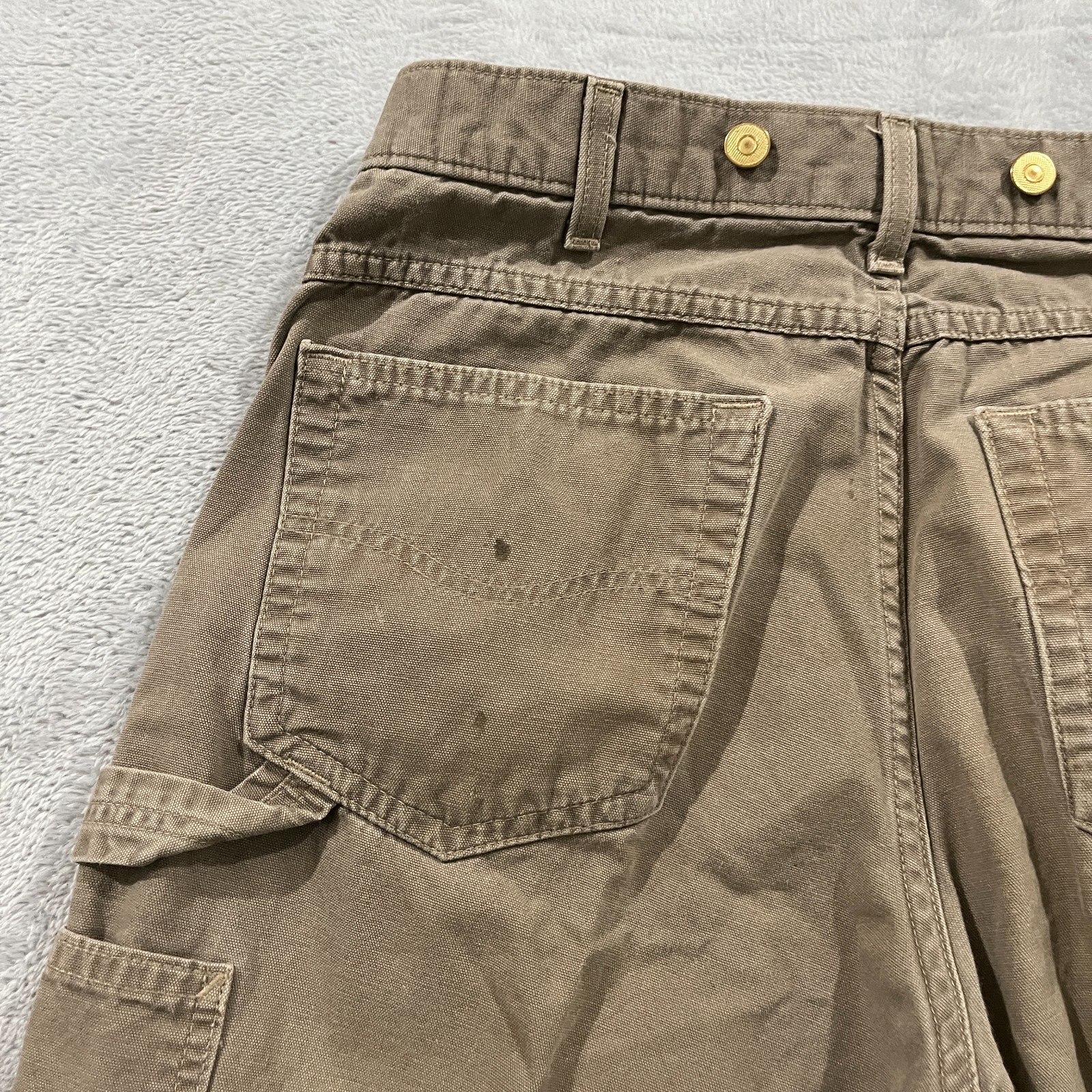 Carhartt Carpenter Pants Mens 32×34 (fit 30×34) Straight Leg Loose Hammer Loop
