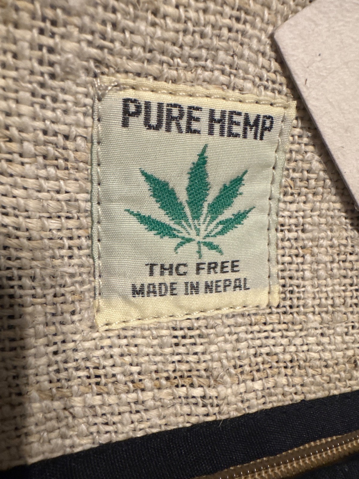 Kathmandu Backpack NWT Pure Hemp Full Size Boho