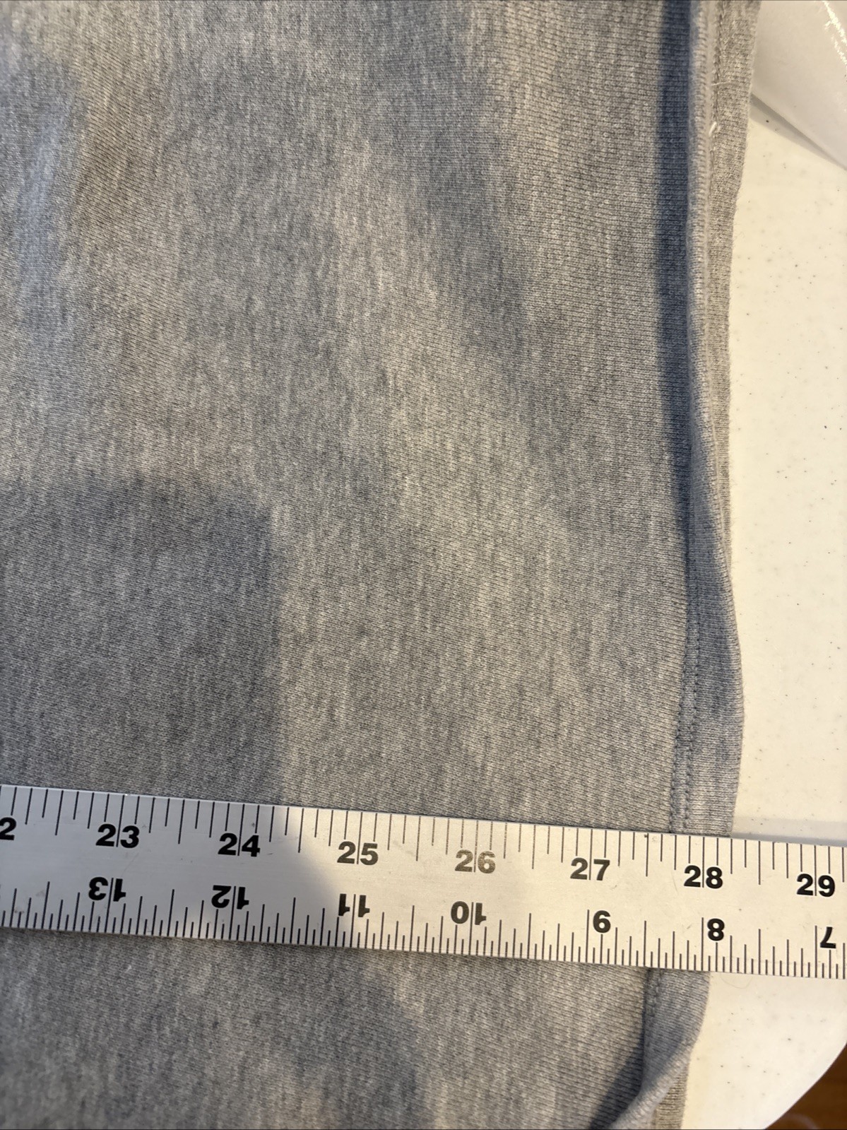 J Crew Mens Quarter Zip Pullover Sweatshirt Medium Gray Pockets Oversized Slouch