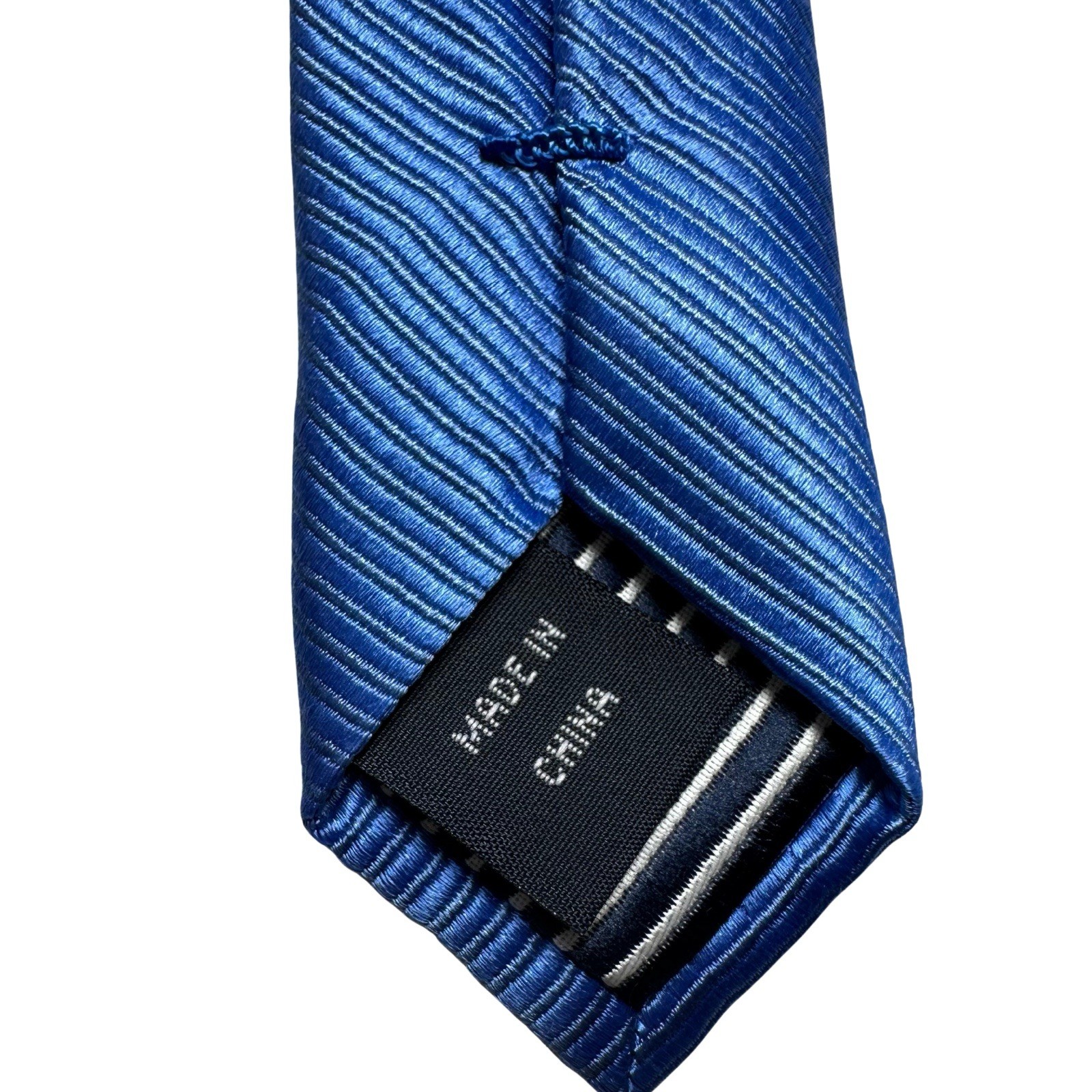 Nautica Blue Solid 100% Silk Necktie 59 X 3.5 All Occasions Beautiful Tie!