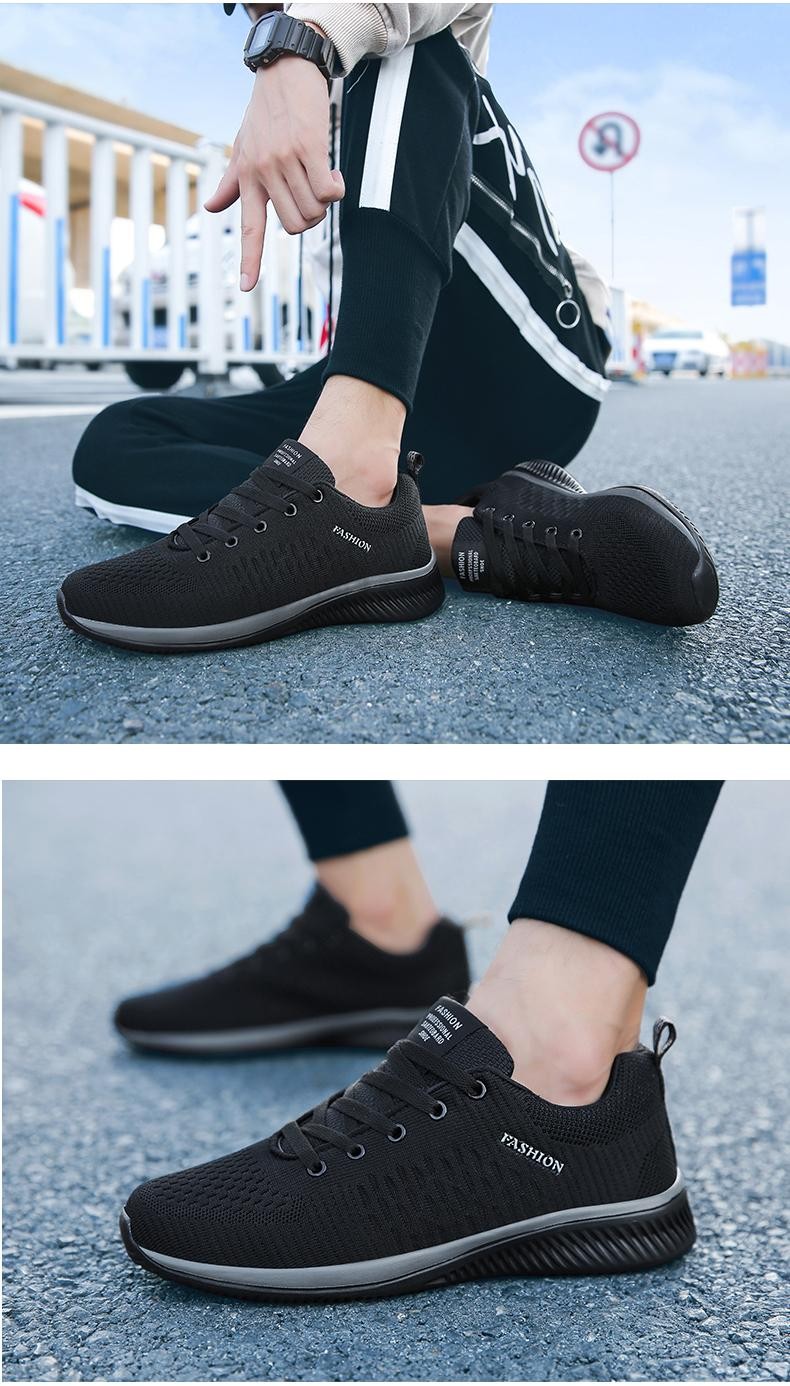 Men Shoes Running Shoes for Men Lightweight Tenis Comfortable Breathable Walking