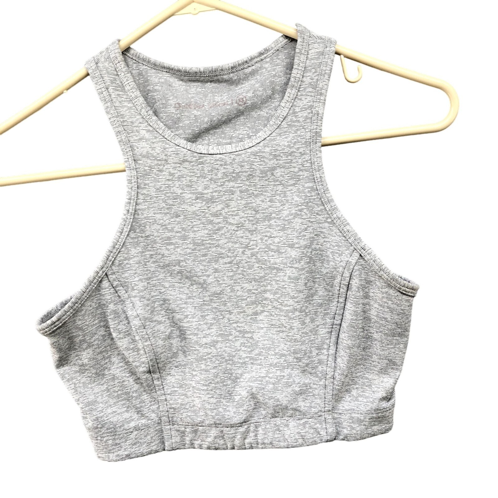 Outdoor Voices Sports Bra Womens XS Gray Heather Active Yoga Gym Workout