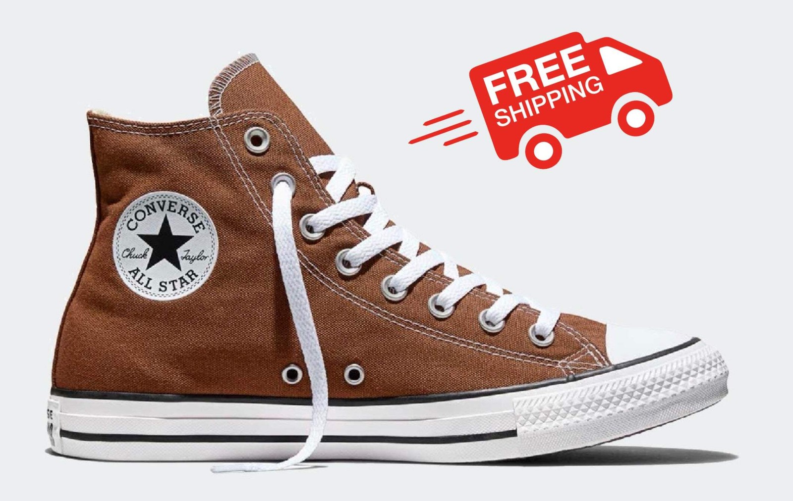 Converse Chuck Taylor All-Star Unearthed Brown Canvas High-Top Sneakers Men Wome