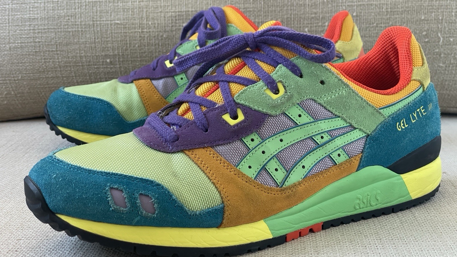 ASICS Sz 12 / 46.5 Gel-Lyte III OG “Day Lyte Pack” Sneakers