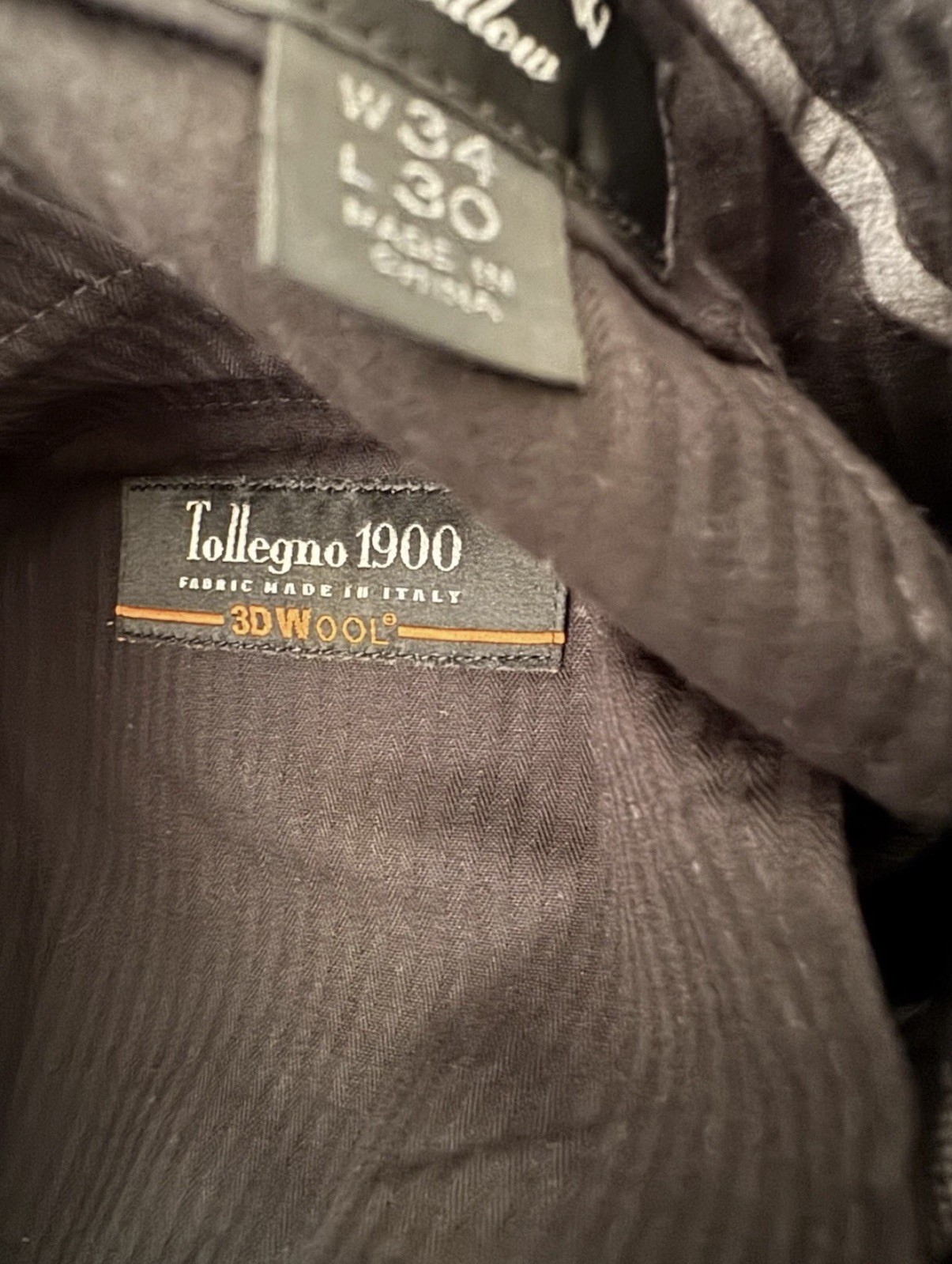 J.CREW Charcoal Italian Stretch Worsted Wool Ludlow Suit Men’s 42R, pants 34×30