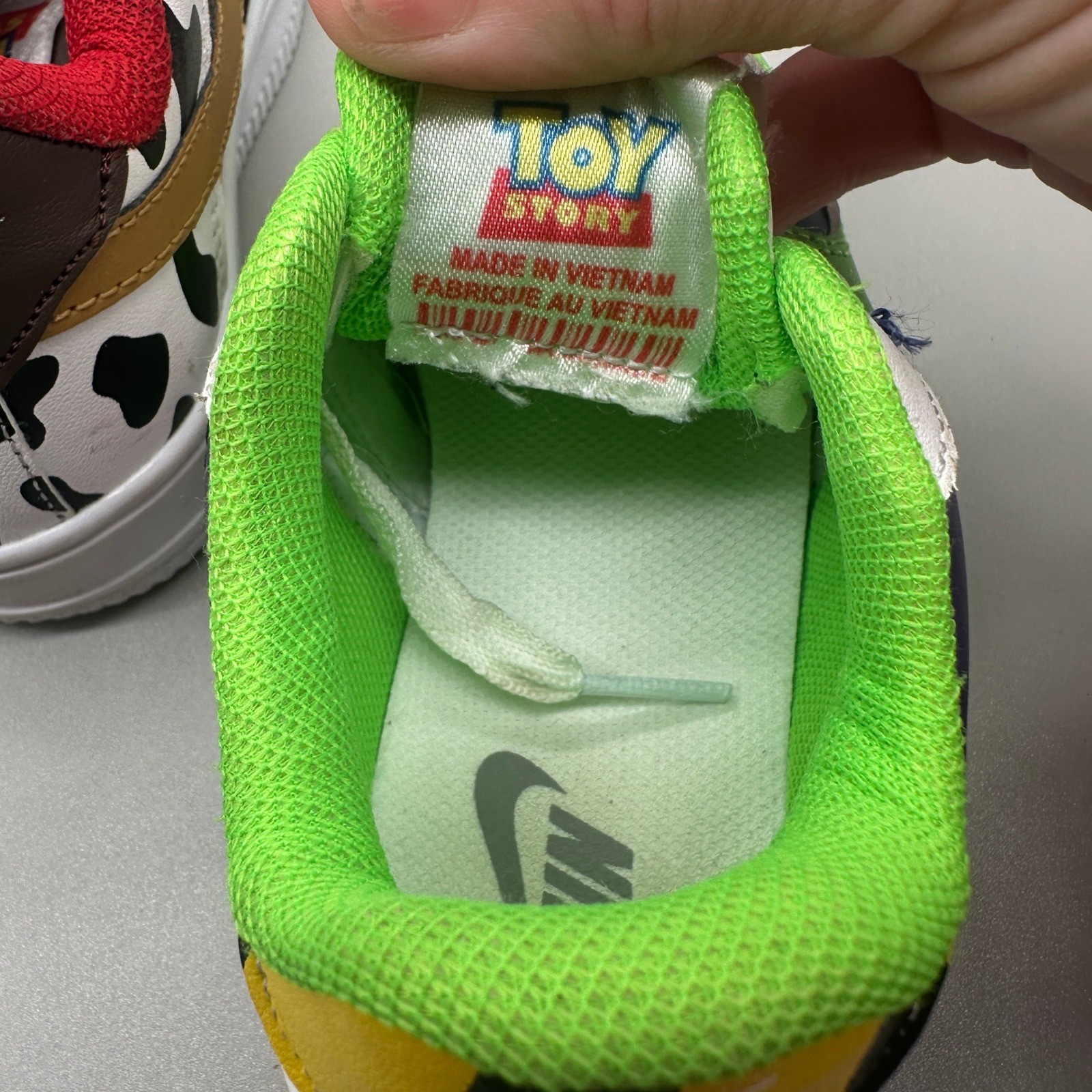 Toy Story Custom Nike Air Force 1 Sneakers Toddler 10C-11C Colorful Woody Buzz