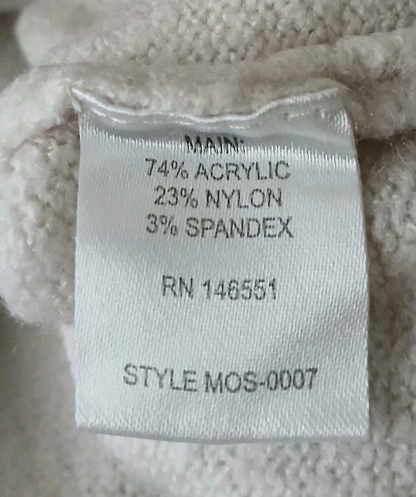 Octavia Sweater Size M White Bell Sleeve Tie Cuff Maternity