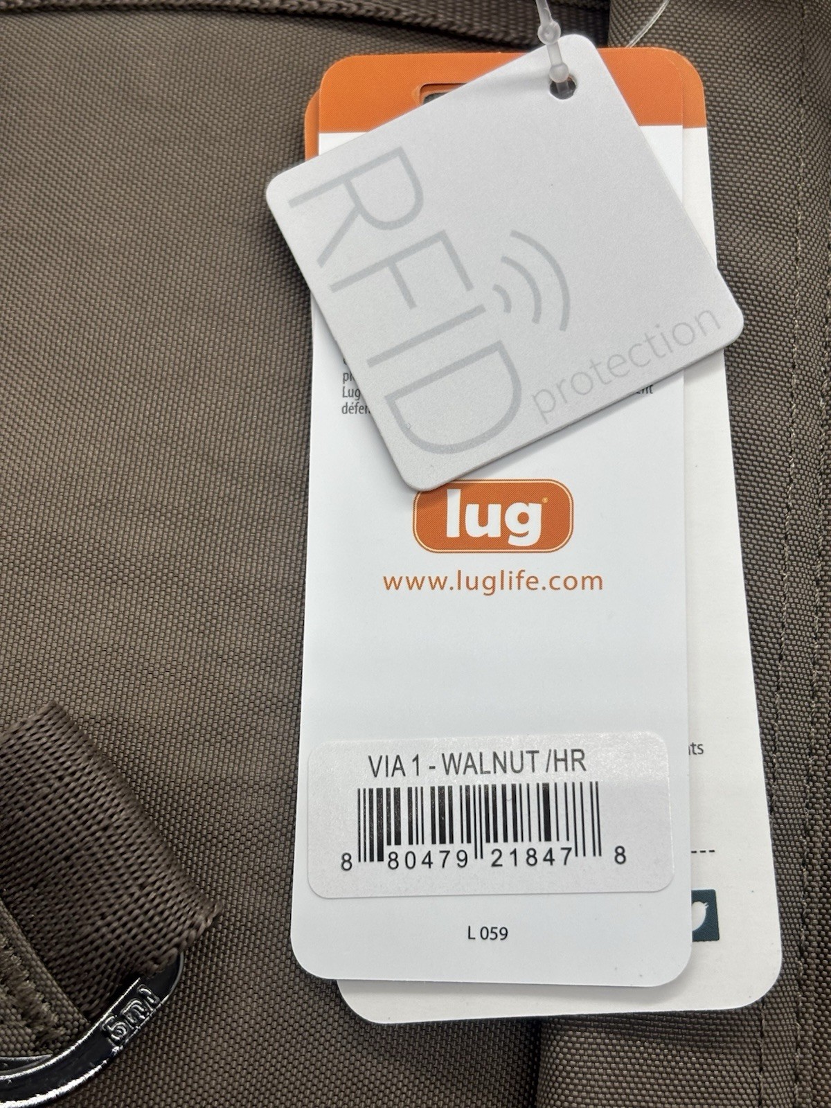 Lug Via 3 In 1 Convertible Bag (Walnut) NWT