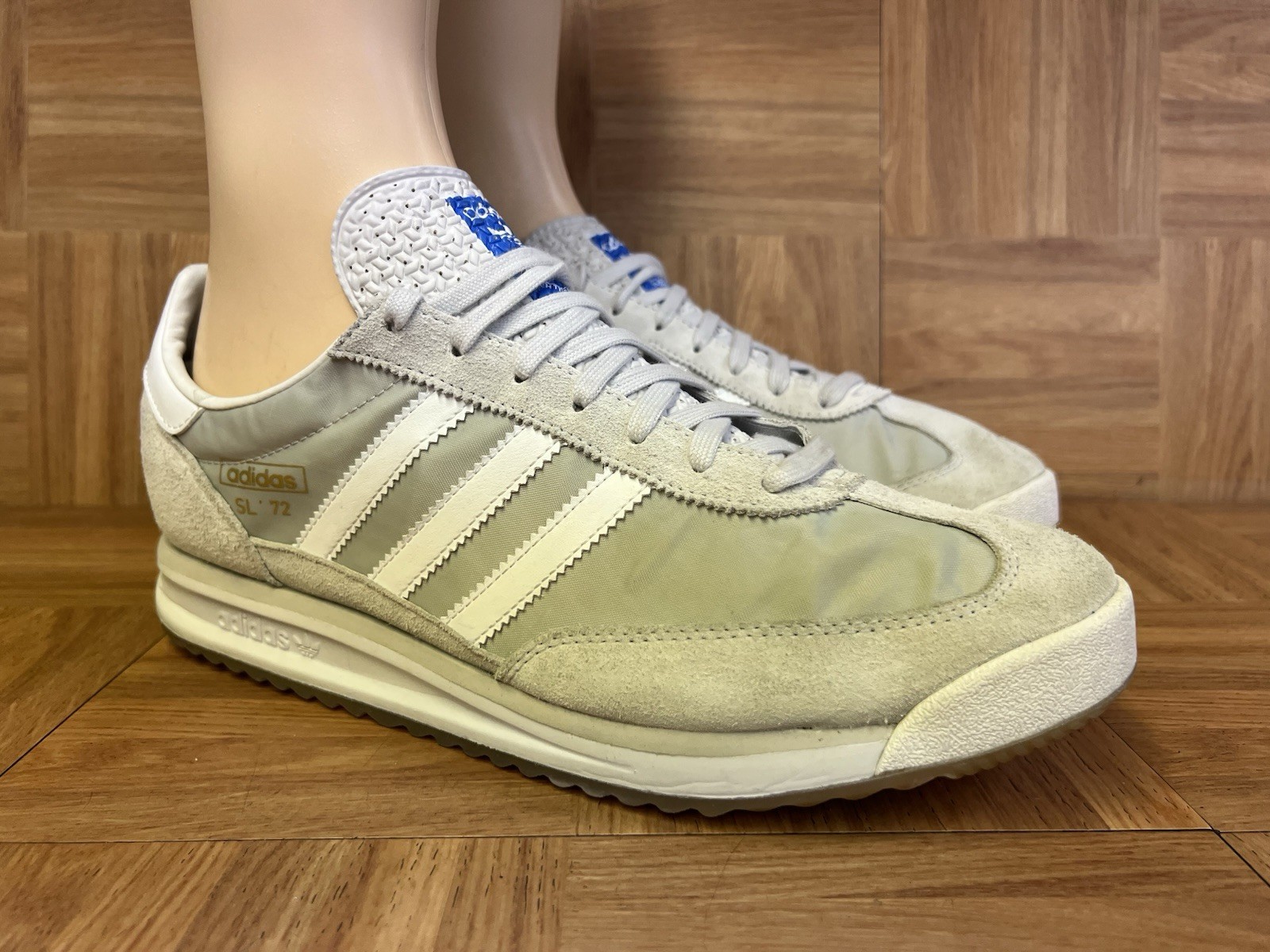 EUC🔥 Sz 13 – adidas SL 72 Grey Retro Sneaker Originals Edition Classic Trainer