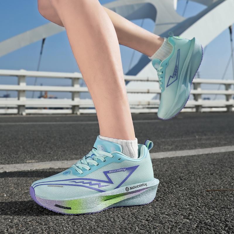 Running Shoes Carbon Board Speciality Marathon Men Sports Breathable Lightweight