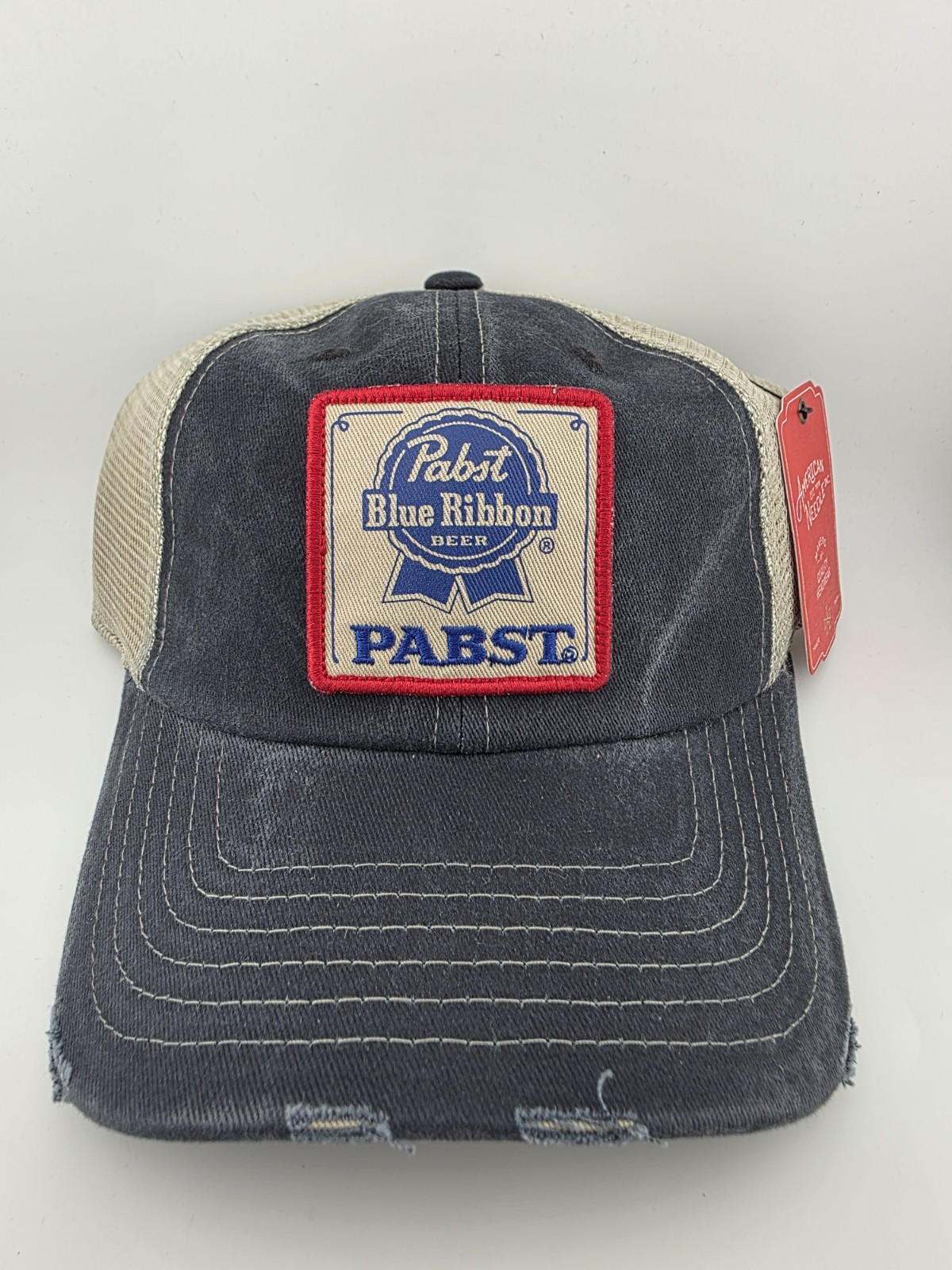 Pabst Blue Ribbon Patch Trucker Mesh Hat New with Tags