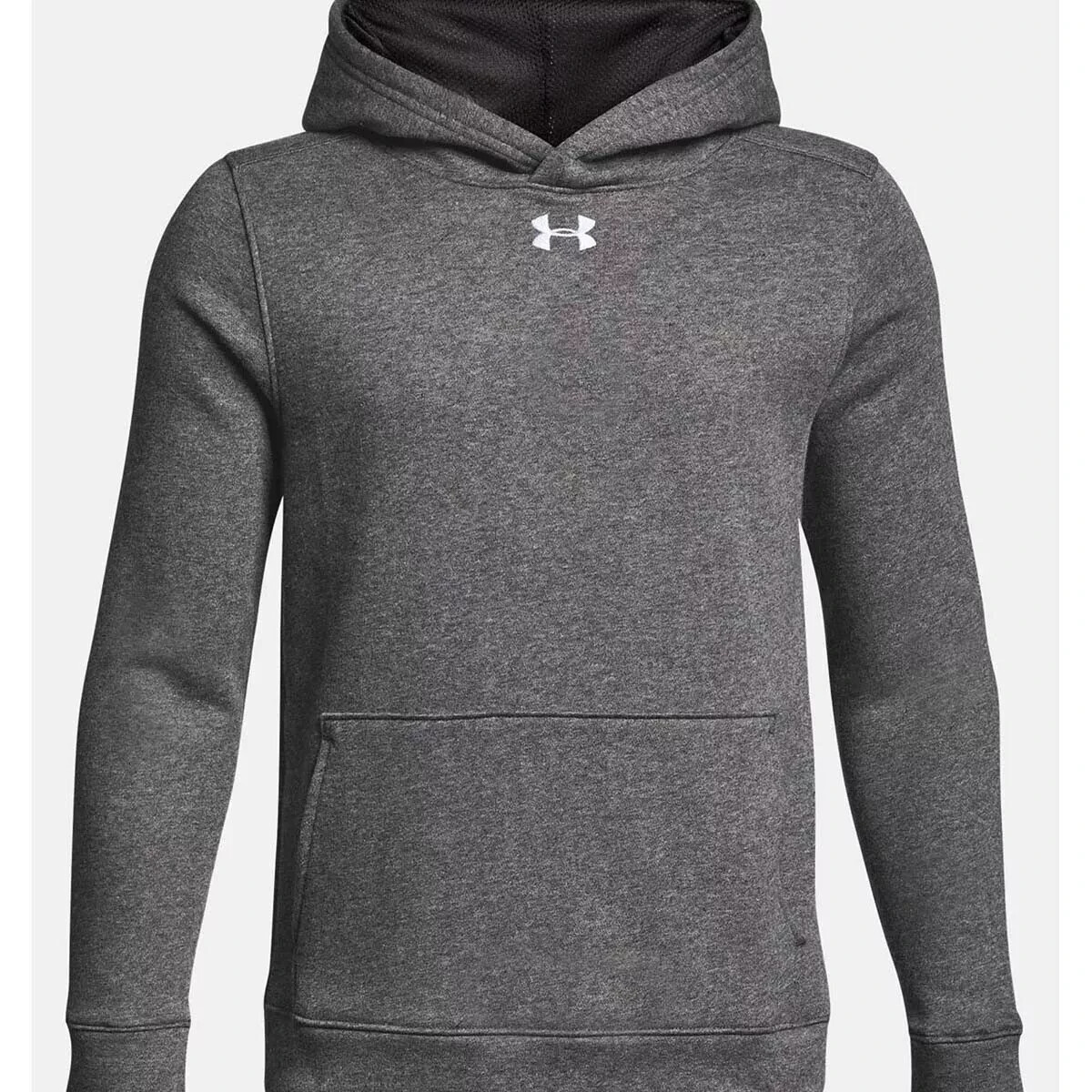 Under Armour Youth Hustle Fleece Hoodies Gray S, M, L, XL NEW