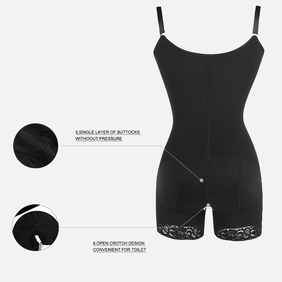 Fajas Colombianas Body Shaper Reductoras Levanta Cola Post Surgery Body Shaper