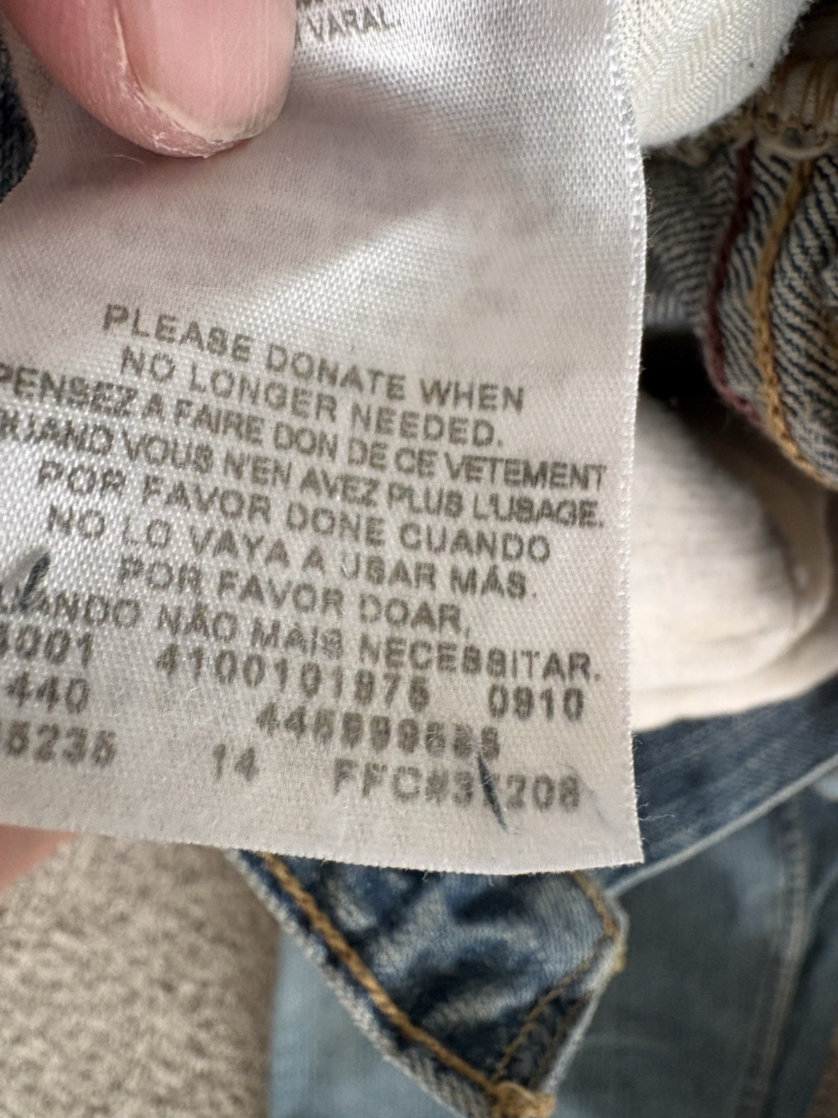 Vtg Levi’s Silver Tab Baggy Jeans Mens Size 34×34 Y2k Manufactured 2010