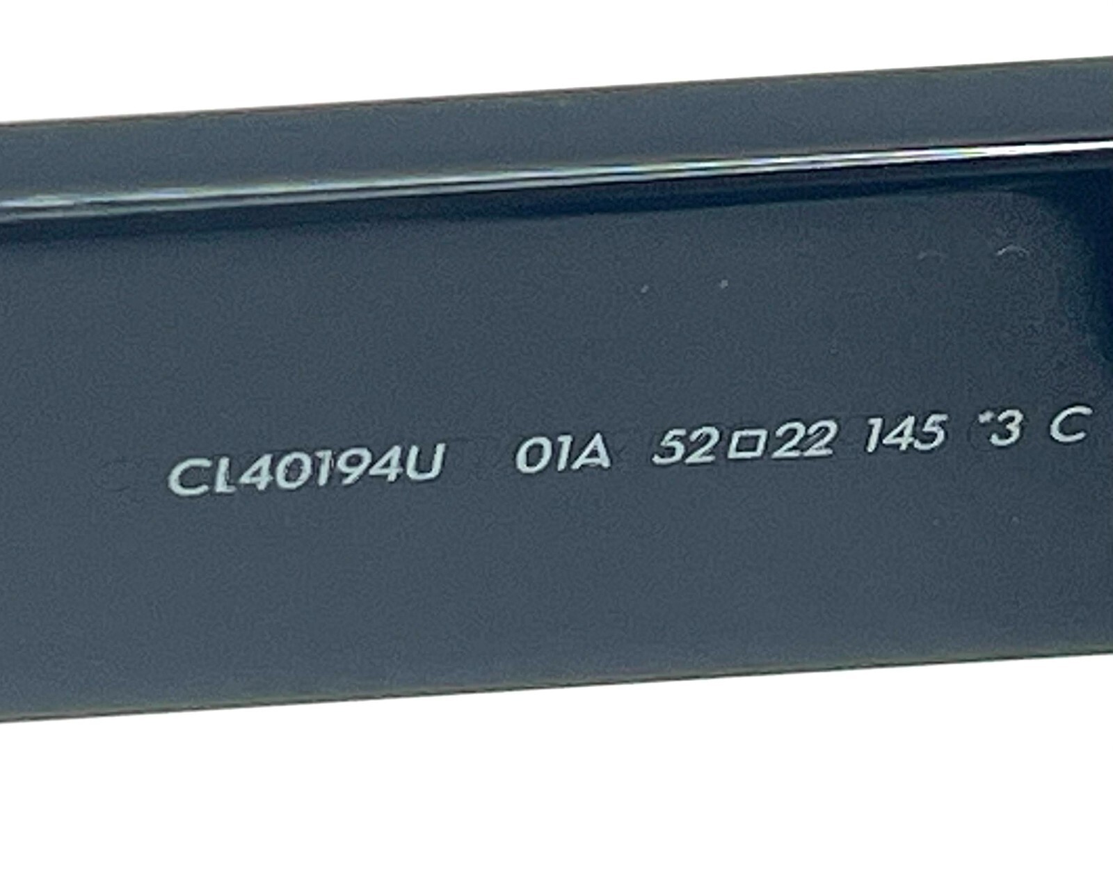 CELINE PARIS CL40194U CL 40194U 01A Black 52-22-145 Sunglasses
