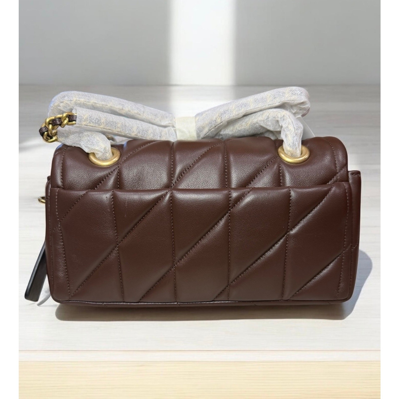 NWT Coach CP149 Quilted Leather Tabby 20 Shoulder Bag