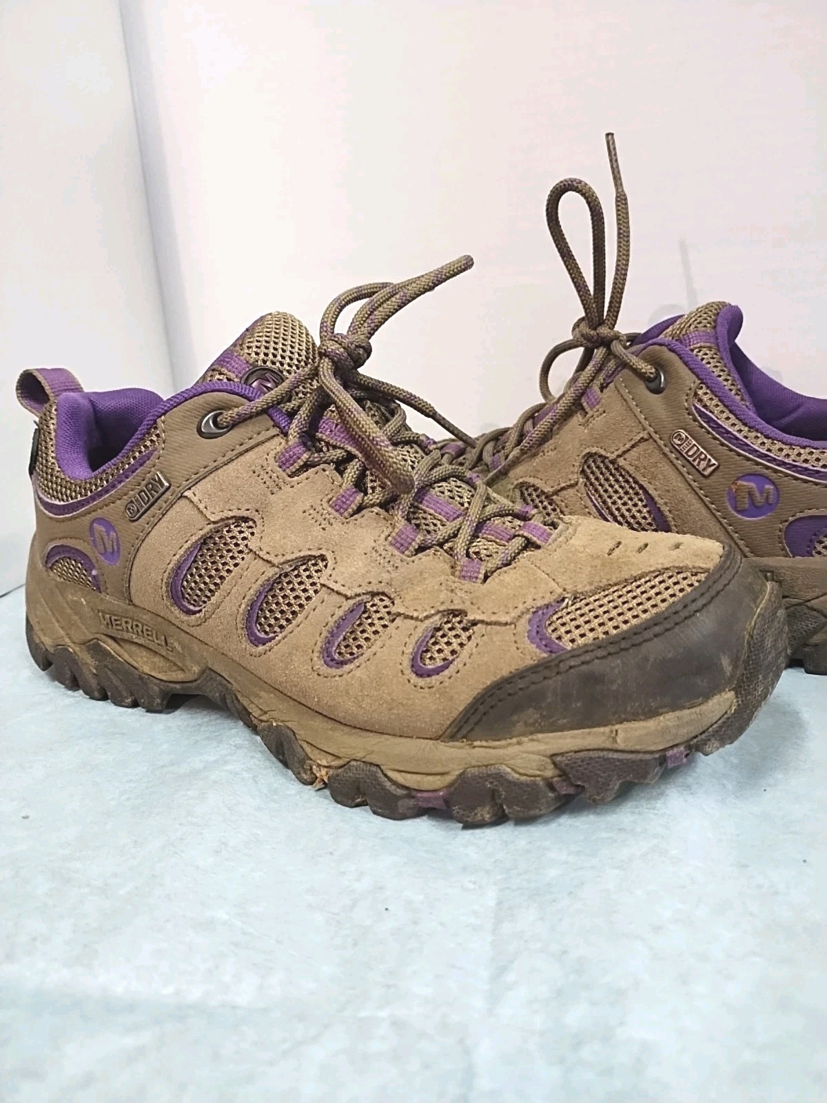 Merrell Ridgepass Brindle Select Dry Air Cushion Women’s Hiking Shoes Size 7.5M