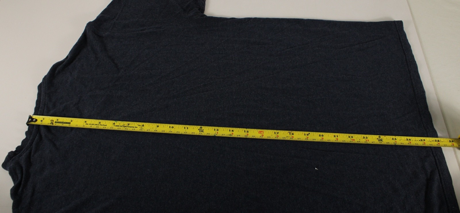 Hanes Blue T-shirt Medium M Super Soft 95% Modal Viscose 5% Spandex Undershirt