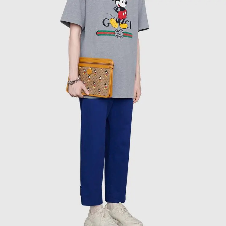 Gucci x Disney Handbag For Both Men And Women Couple Style 12.2×1.5×8.6 in