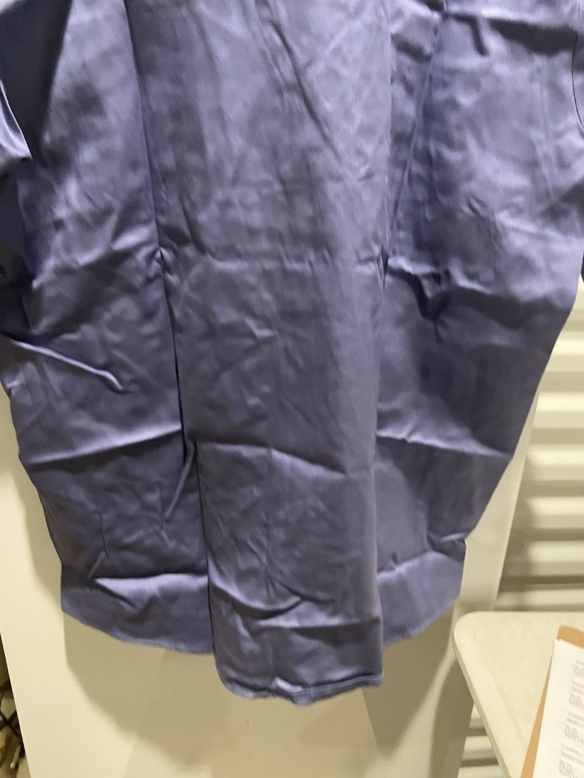 Red Kap Mens XL Short Sleeve Button Down Work Shirt Light Blue