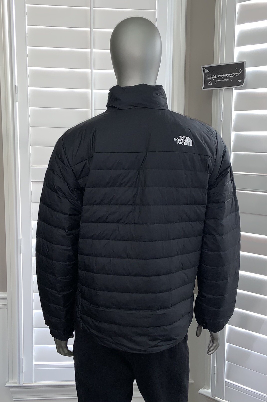 The North Face Mens Minoqua Insulated 550-Down FZ Puffer Jacket Black NWT $180