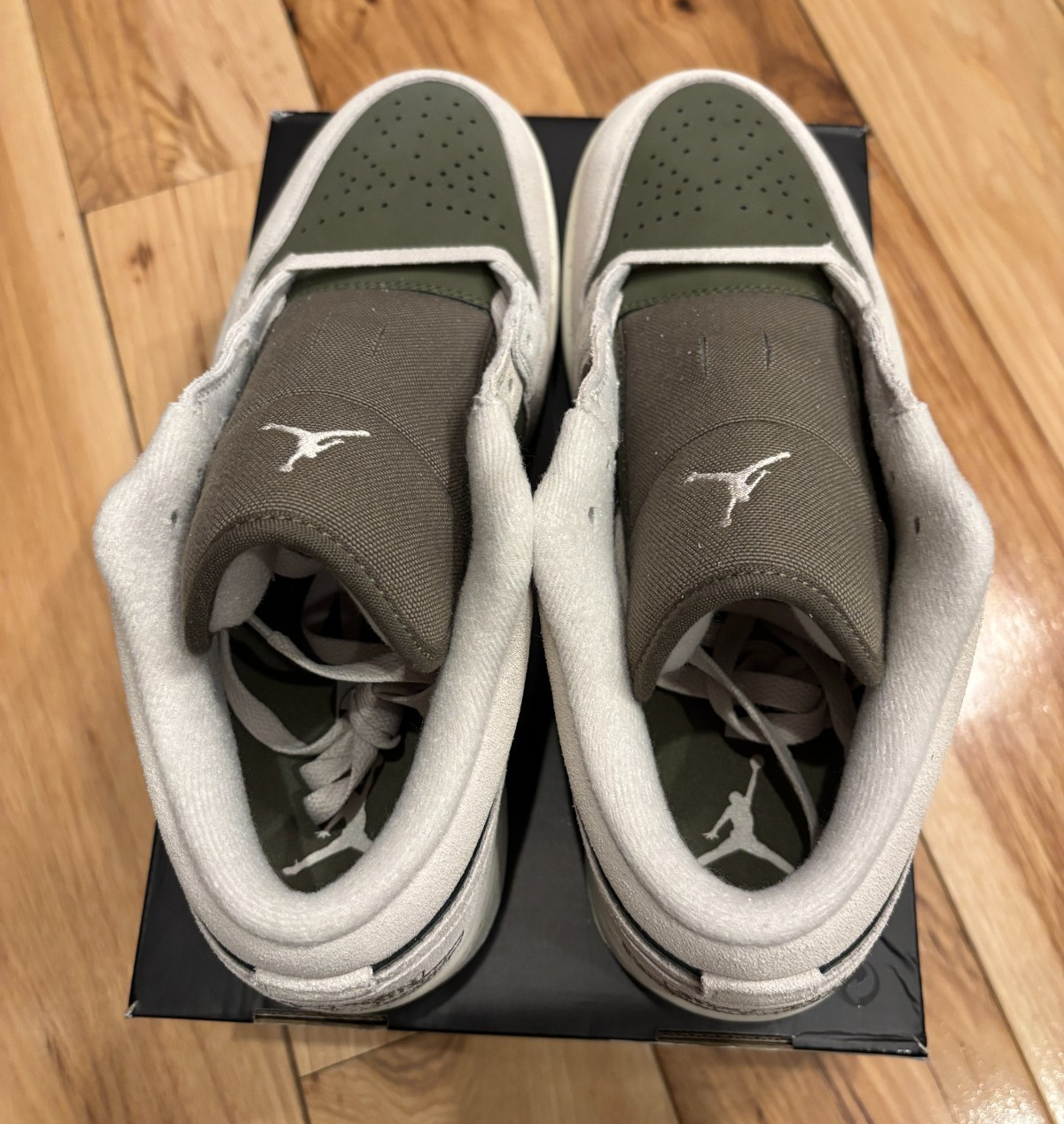 Nike Air Jordan 1 Low SE Medium Olive Light Orewood Brown HV4089 201 Size 8