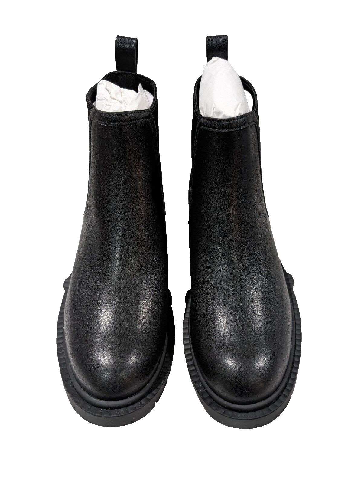 Coach Women’s Lenora Black Leather Booties (CO501) Size 7 NWB