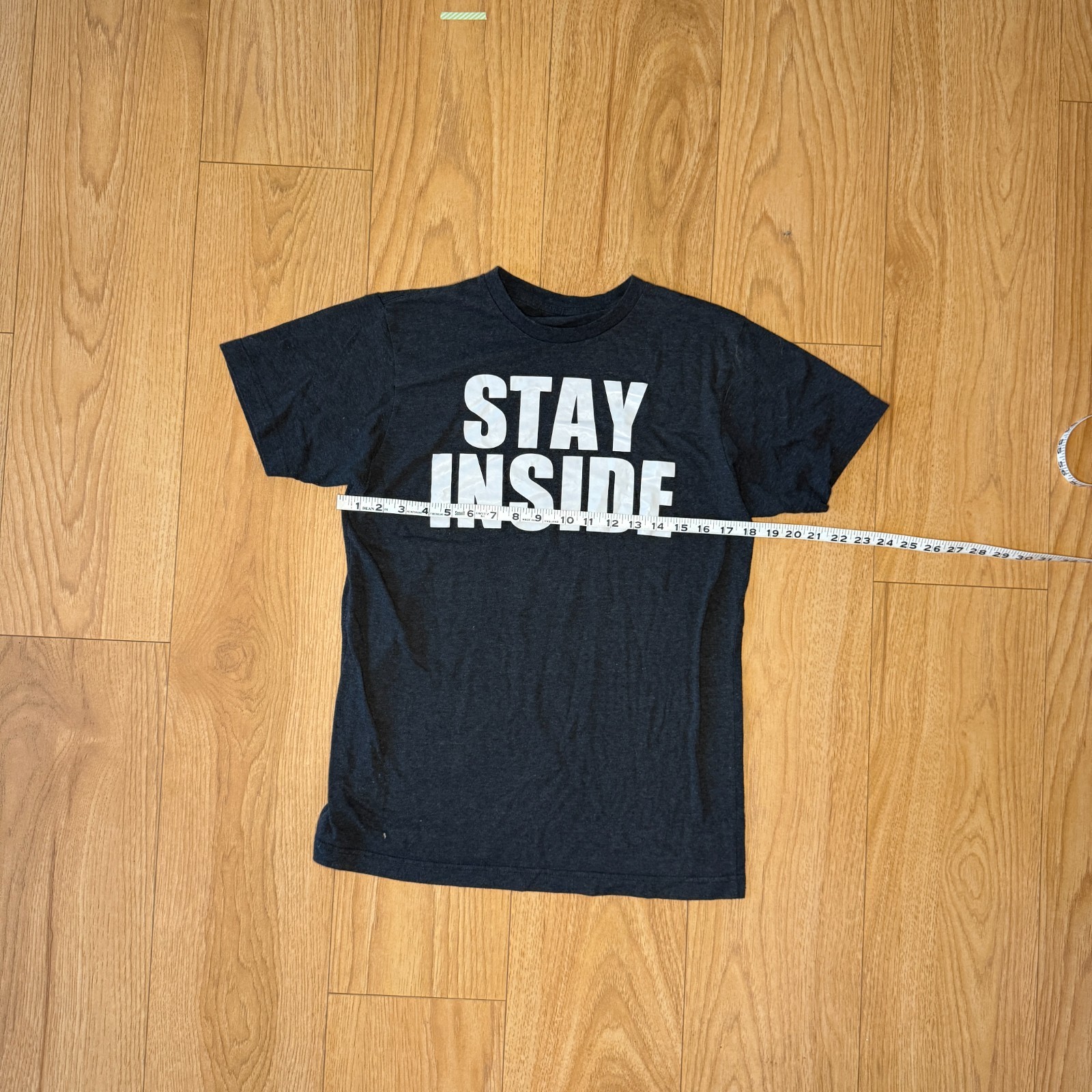 Stay Inside Introvert Graphic T-Shirt Black