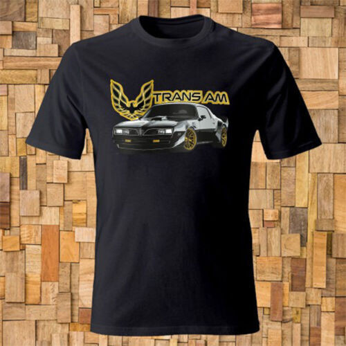 Pontiac Firebird Trans Am Logo Men’s Black T-shirt