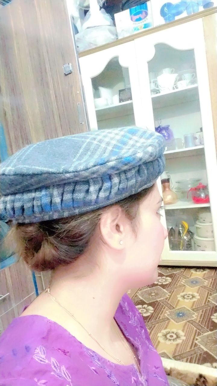 Afghan Pakol With Feather Chitrali Hand Made Pakol Hat Traditional Chitrali Pako