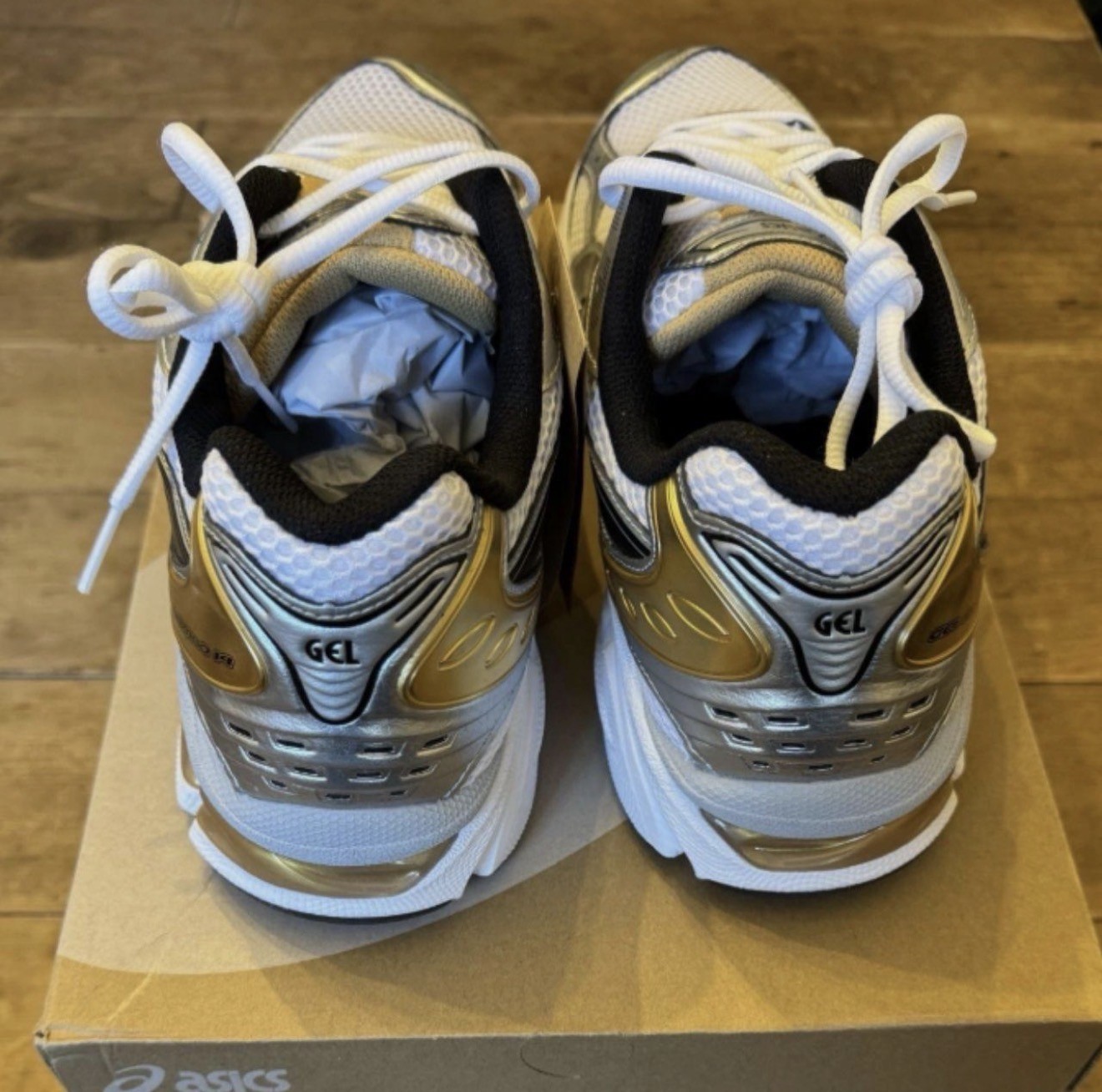 Asics Gel Kayano 14 White Pure Gold