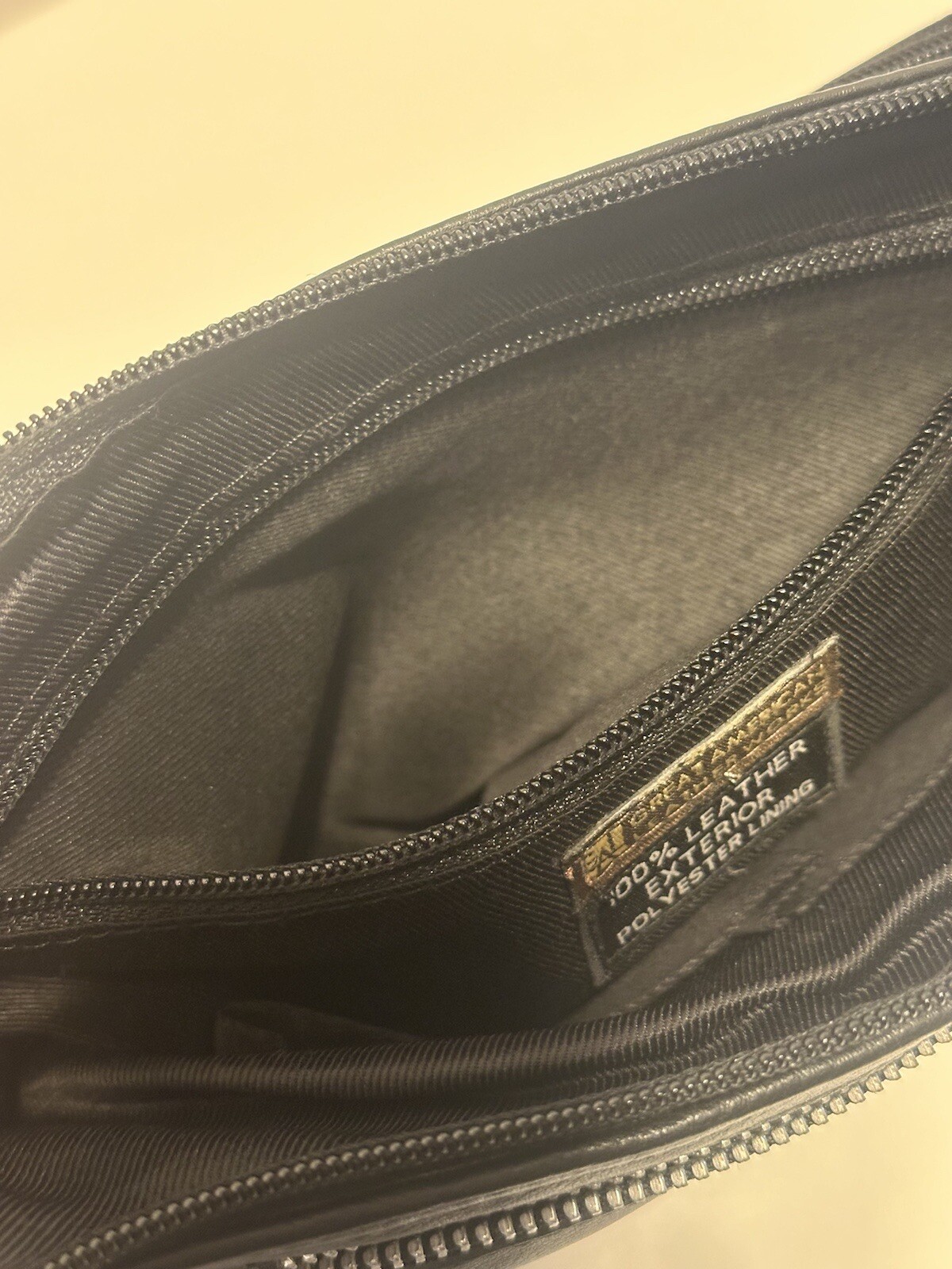 Great American Leather Works Cross Body Purse. used in good condition