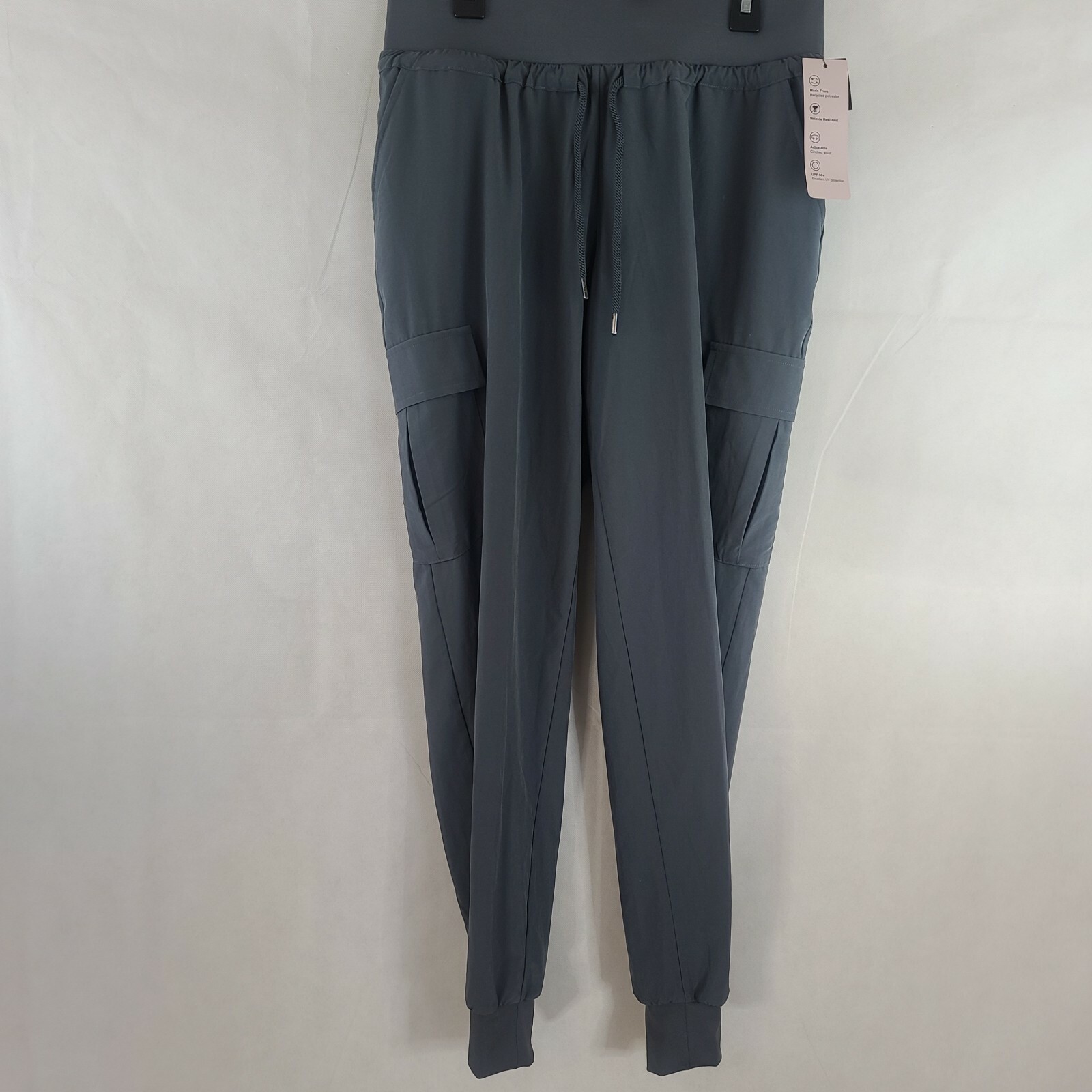 Ideology Womens Activewear Cargo Jogger Pants Plus Size