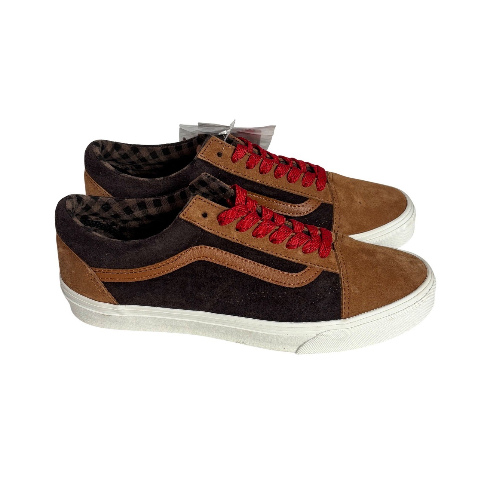 NEW Vans Old Skool Brown Suede Water Repellent Sneakers Mens 10 Gorpcore