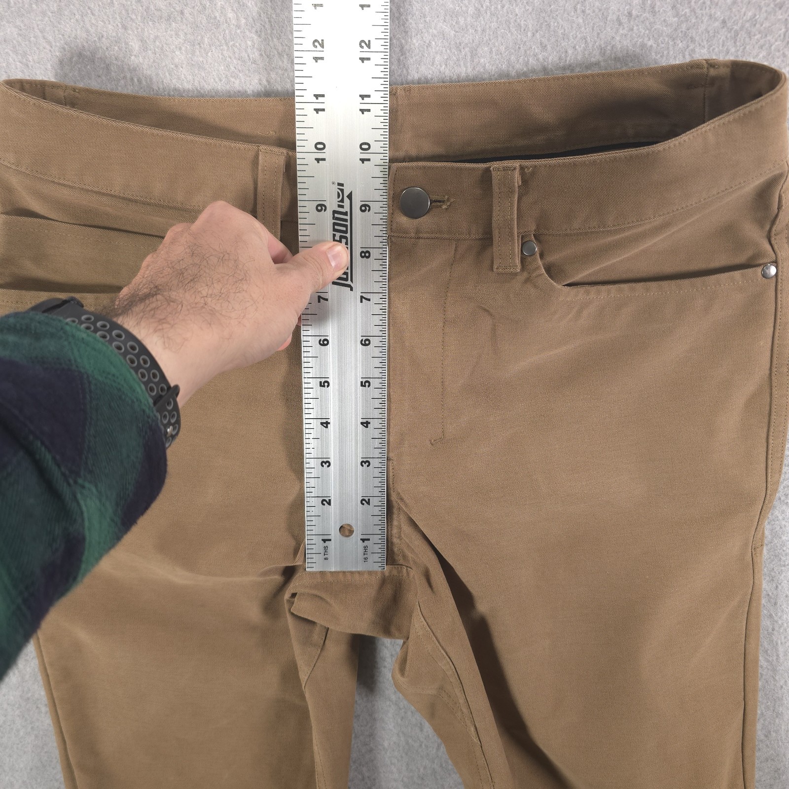 Lululemon ABC Slim 5 Pocket Utilitech Abrasion Resistant Pants Mens 31 (32×32)